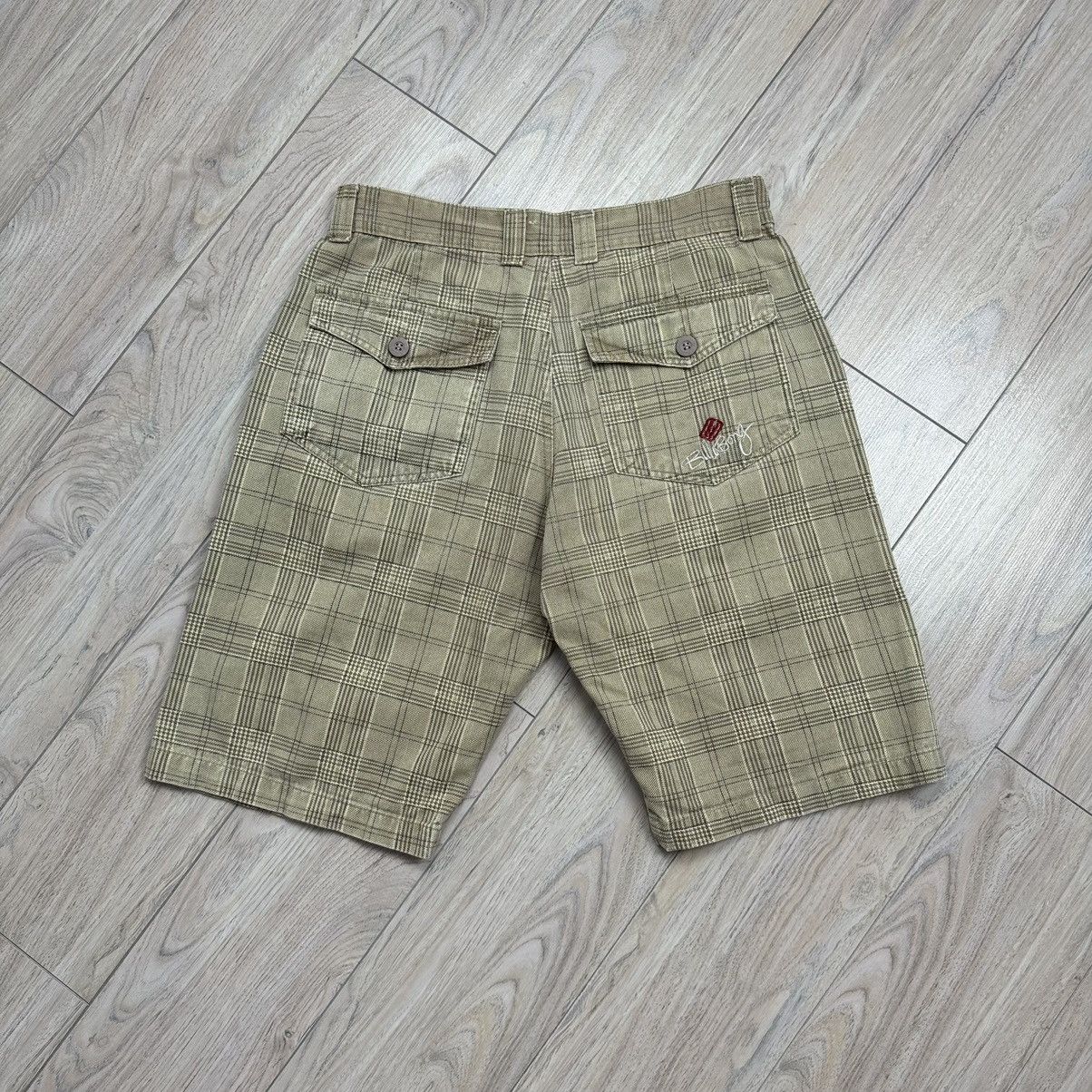 Billabong Vintage Billabong 90s Houndstooth Checkered Board Shorts Size US 34 / EU 50 - 8 Thumbnail