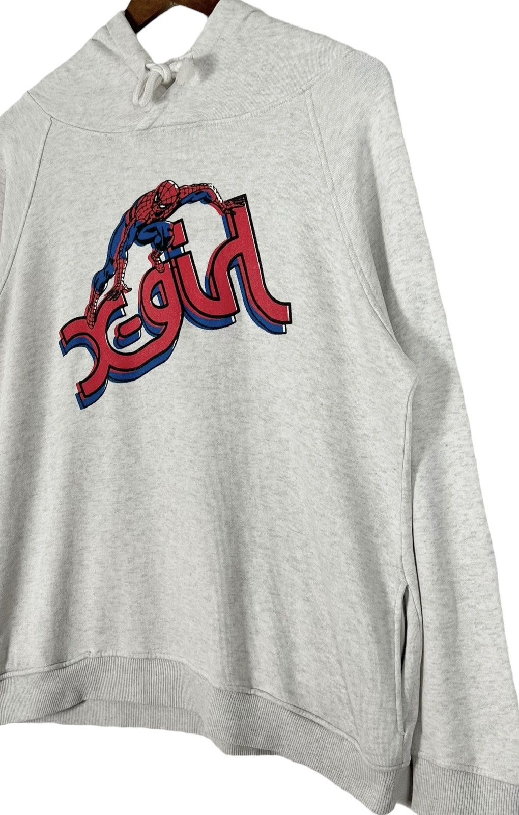 Japanese Brand Vintage X-Girl x New Yorke Spiderman Hoodie Size S / US 4 / IT 40 - 3 Thumbnail