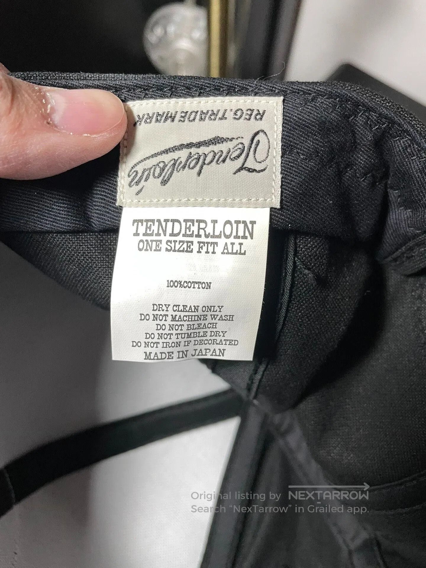 Tenderloin Tenderloin Flat Brim Baseball Cap. Size ONE SIZE - 4 Thumbnail