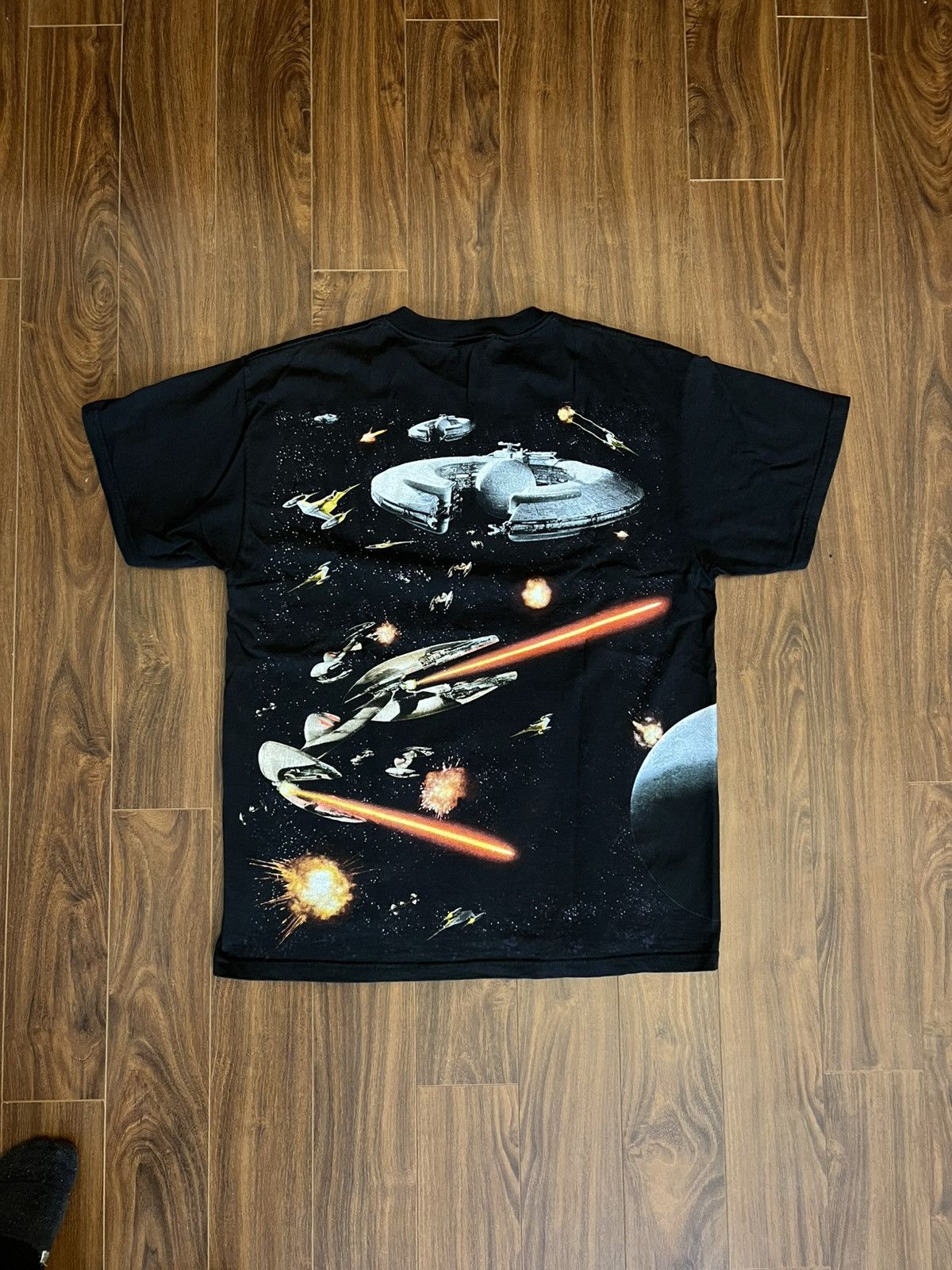 Star Wars Vintage Star Wars Episode I The Phantom Menace AOP Promo Tee Size US L / EU 52-54 / 3 - 2 Thumbnail