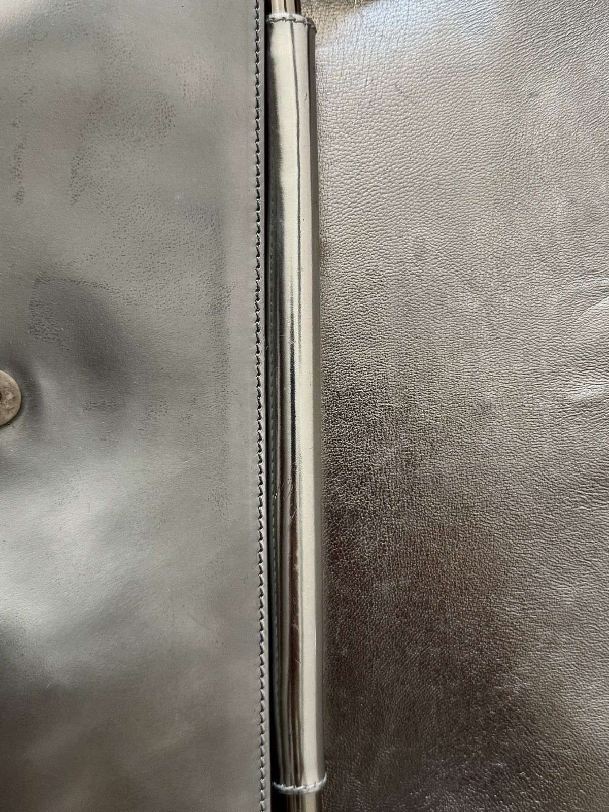 Prada Archive Prada - Miuccia - SS2003 - Silver Metal Swing Bag Size ONE SIZE - 20 Thumbnail