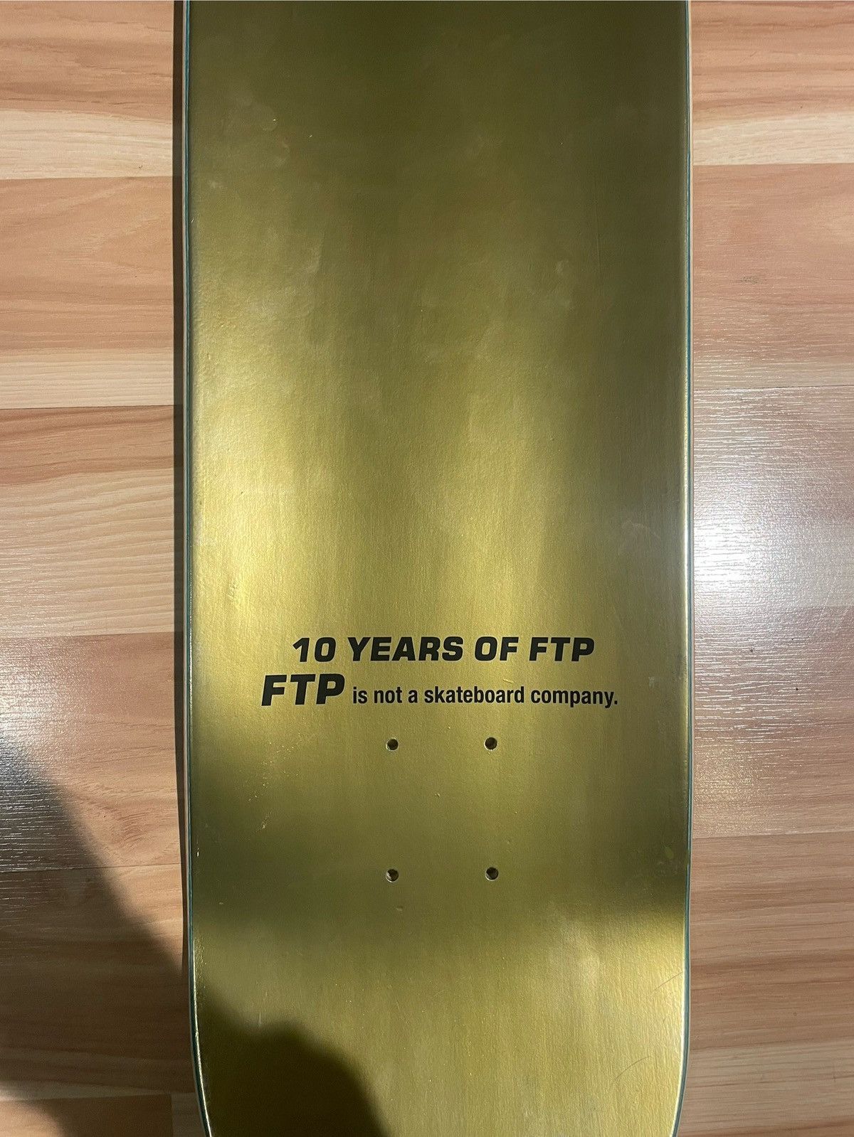 Fuck The Population Ftp 10 year anniversary skateboard deck Size ONE SIZE - 3 Thumbnail