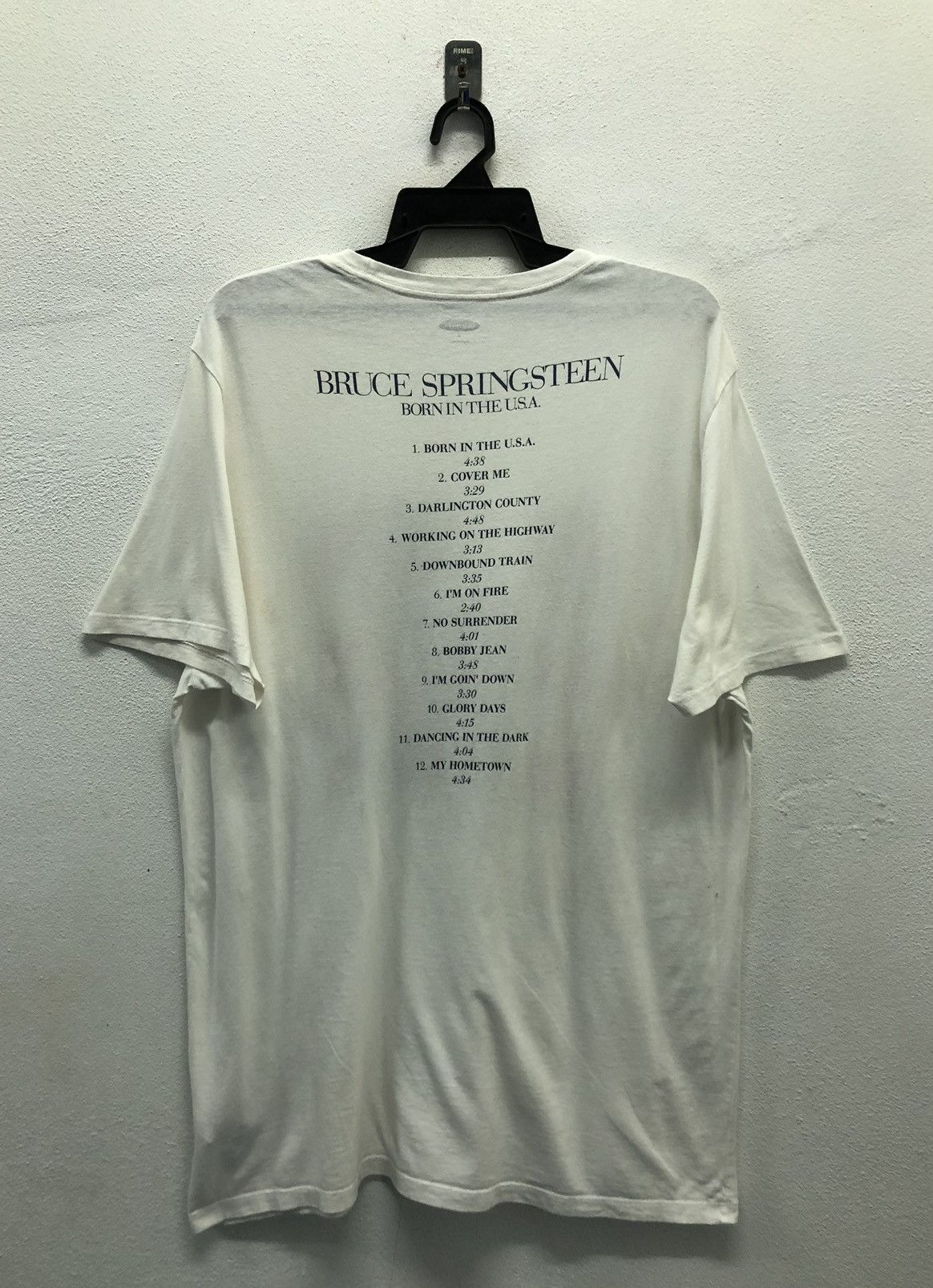 Vintage Old Navy Bruce Springsteen Born In The Usa T-Shirt Size US XL / EU 56 / 4 - 2 Thumbnail