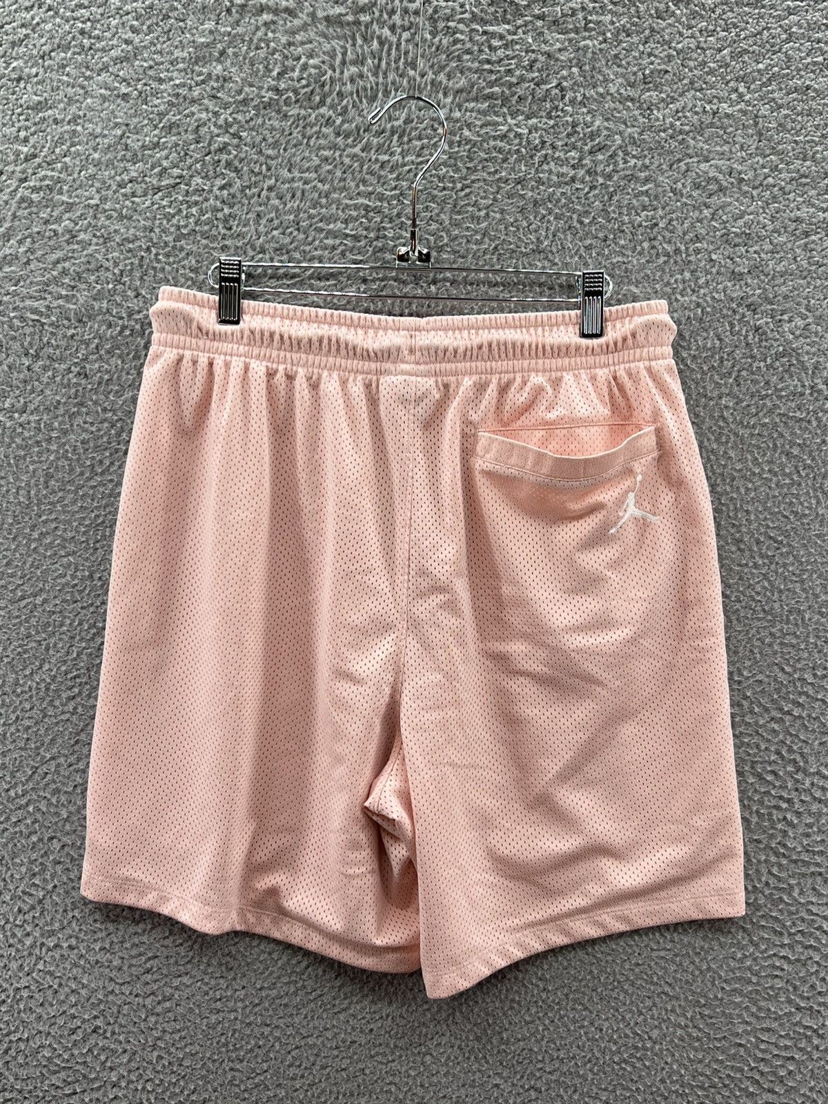 Jordan Brand Nike Air Jordan Pink Peach Flight Mesh Shorts FN4647-622 Size US 34 / EU 50 - 2 Thumbnail