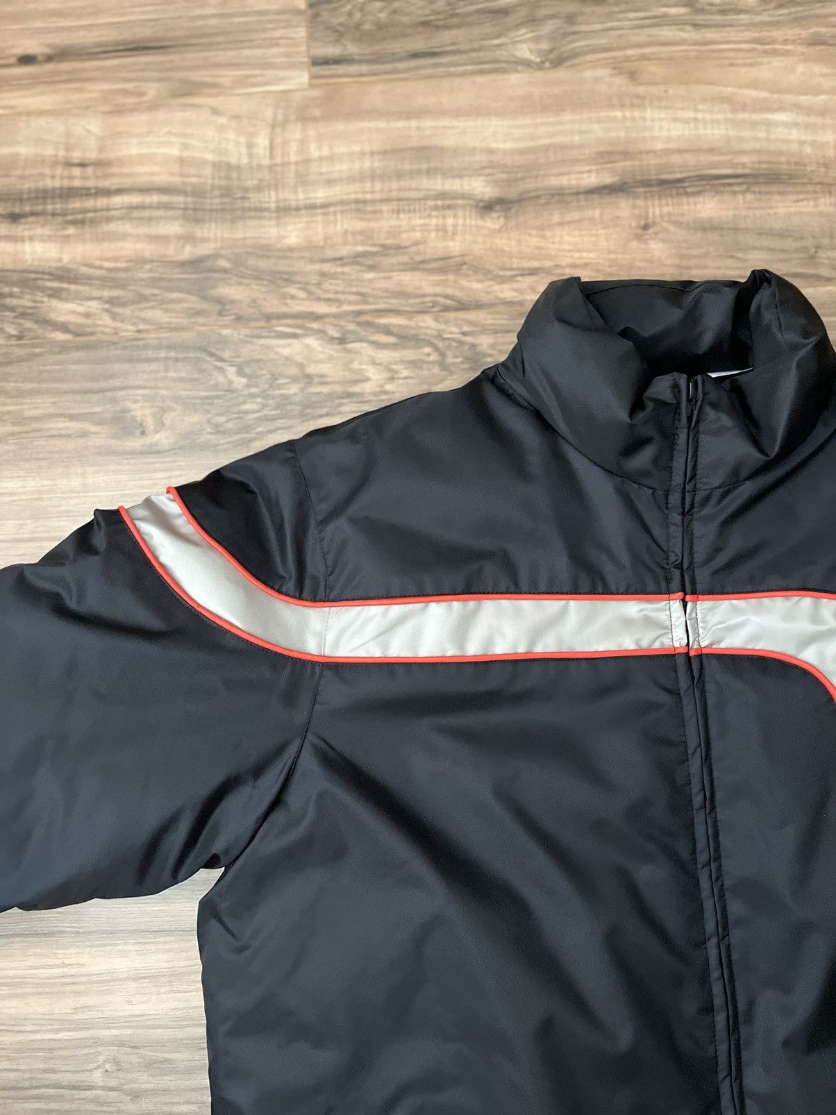 Supreme Supreme Stripe Puffer Jacket Size US XL / EU 56 / 4 - 8 Thumbnail