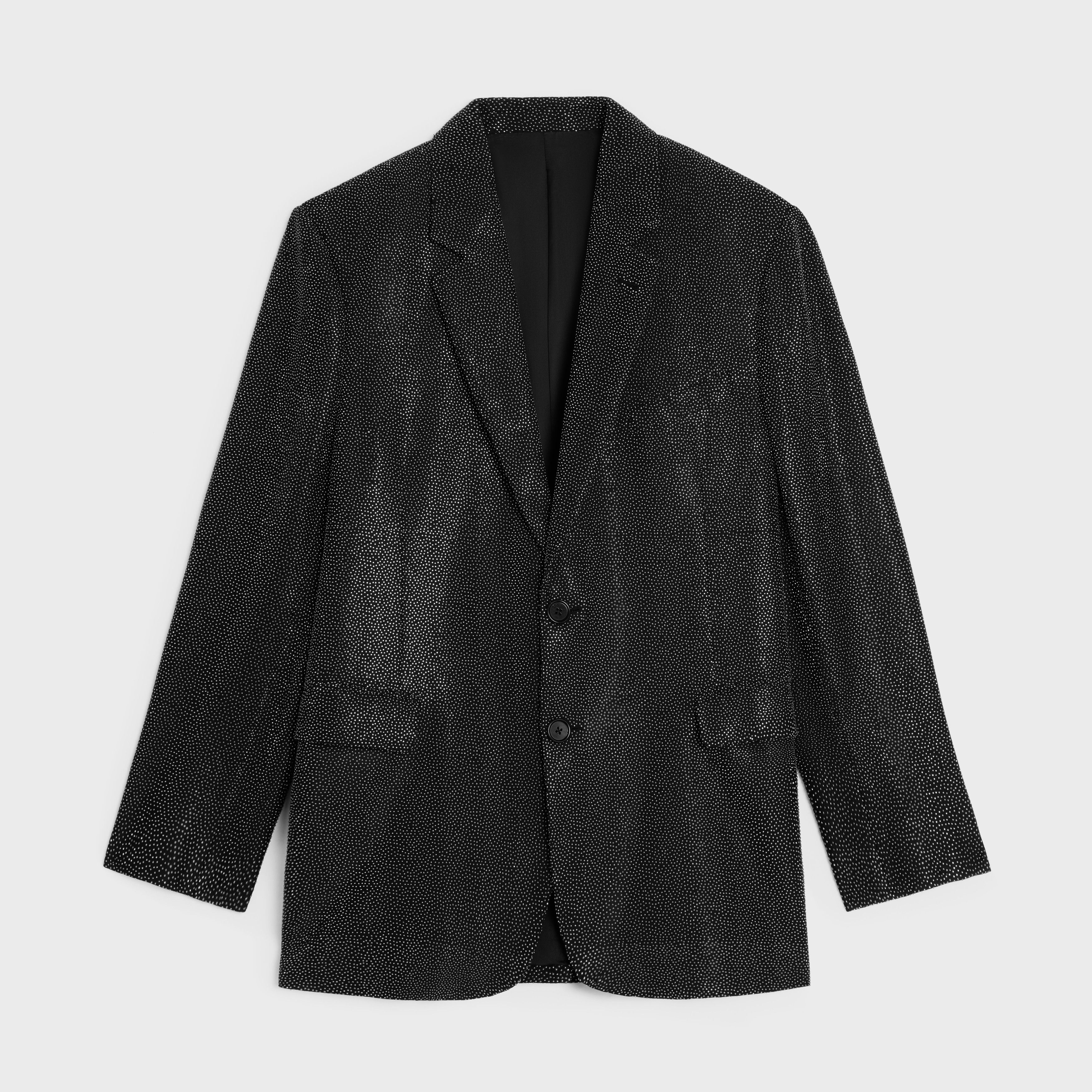 Celine boxy jacket with studs in wool gabardine Size US XXL / EU 58 / 5 - 1 Thumbnail