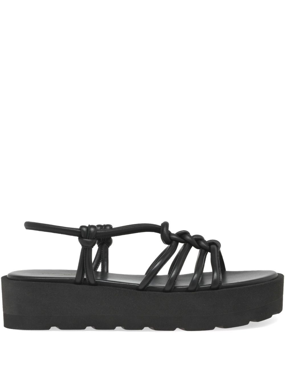 HEBE LEATHER SANDALS
