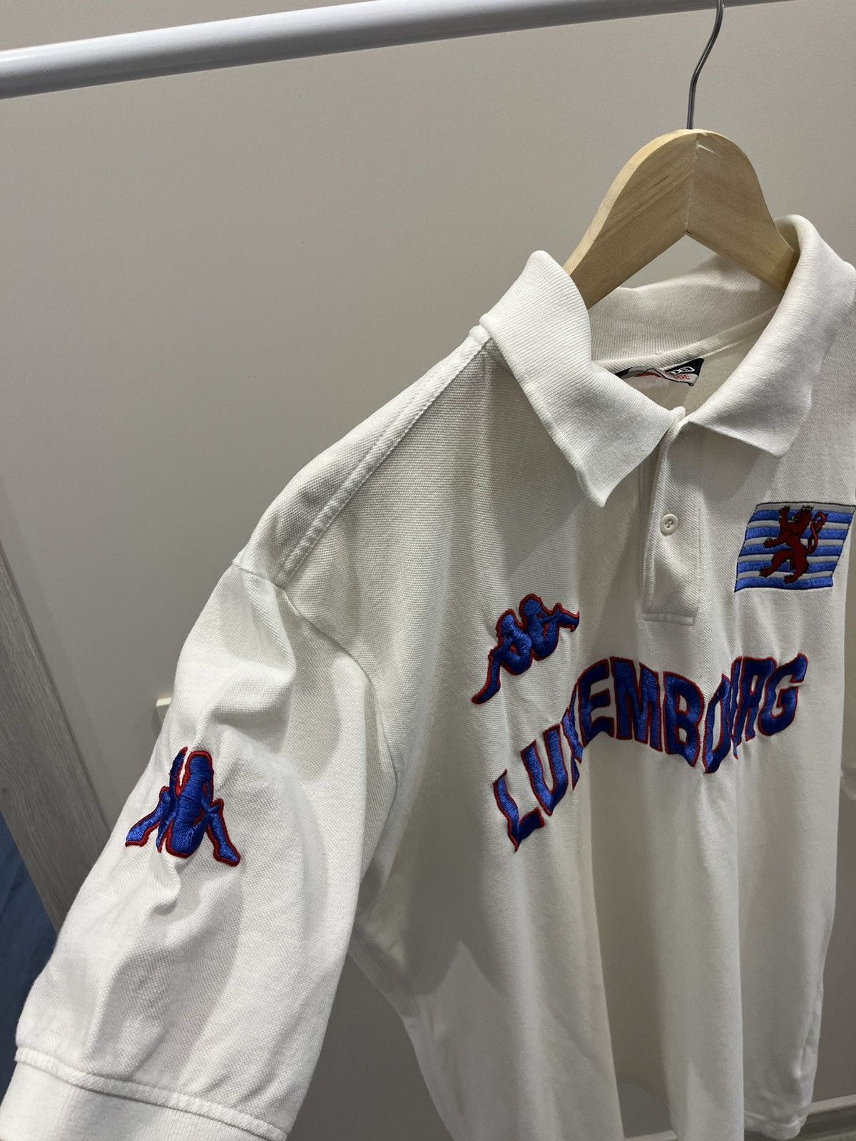 Kappa Kappa Polo T-shirt vintage Luxembourg Size US XL / EU 56 / 4 - 2 Thumbnail