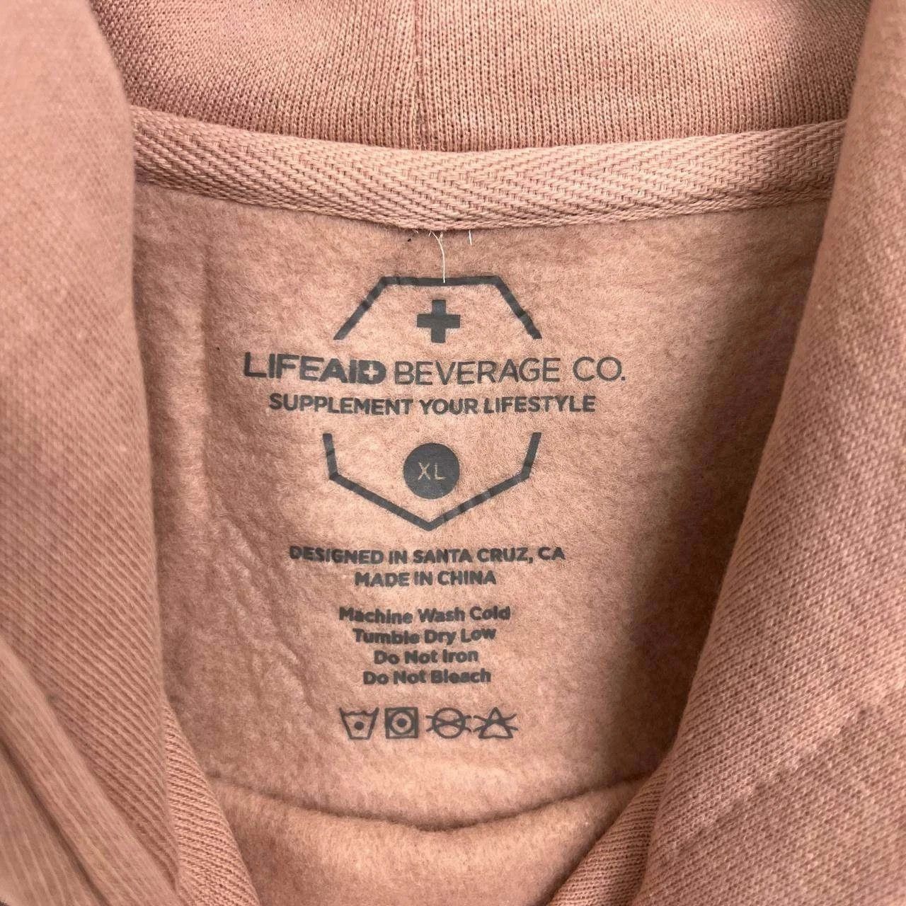 Other Fitaid Hoodie Men XL Lifeaid Beverage Co. Pullover Outdoor Size US XL / EU 56 / 4 - 3 Thumbnail