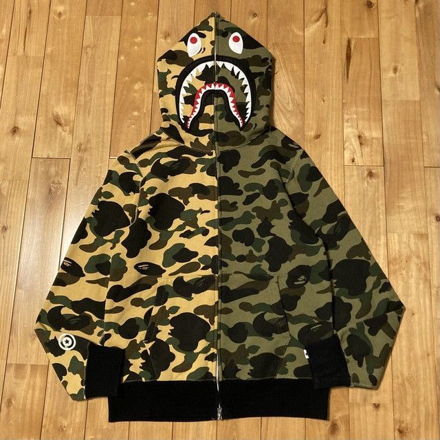 Bape BAPE 1st camo shark full zip hoodie Size US M / EU 48-50 / 2 - 1 Thumbnail
