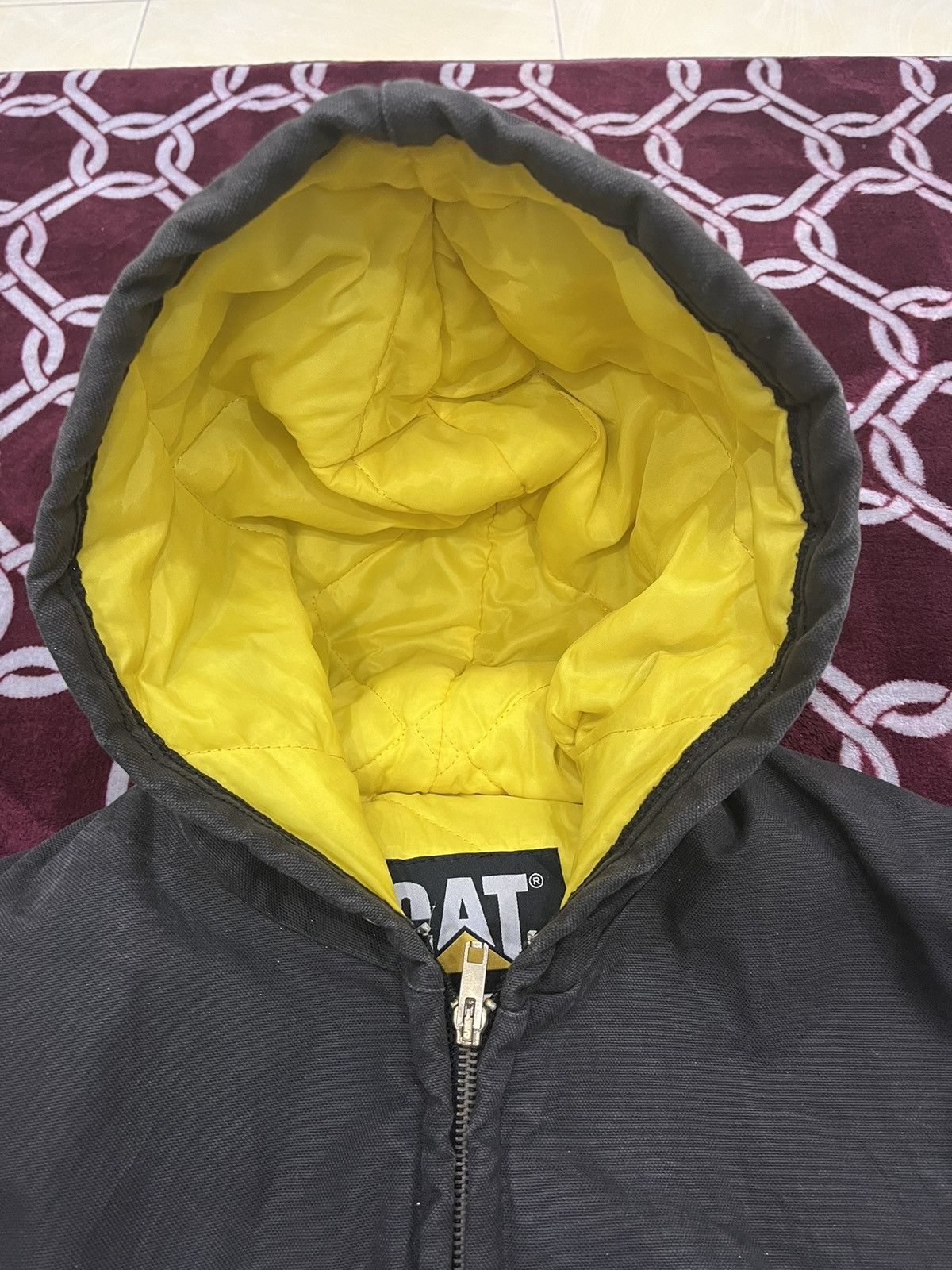 Caterpillar Vintage Caterpillar Faded Hoodie Jacket Size US M / EU 48-50 / 2 - 7 Thumbnail