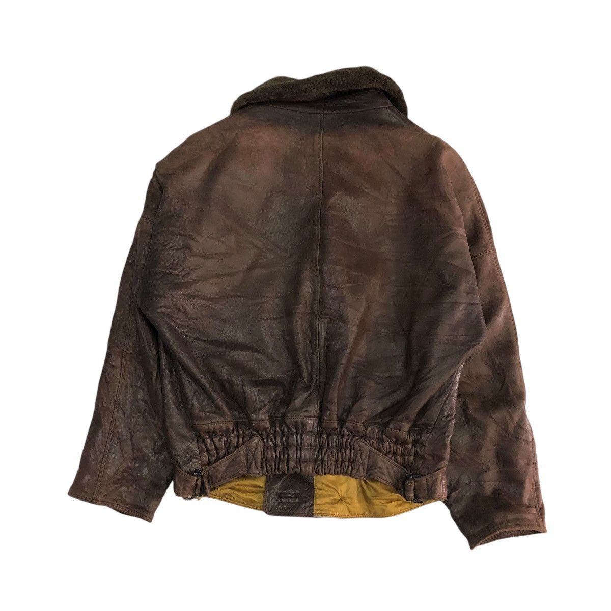 Japanese Brand 🔥VTG BIKER LEATHER JACKET GICOLL FUR COLLAR 14th ADDICTION Size US M / EU 48-50 / 2 - 2 Thumbnail