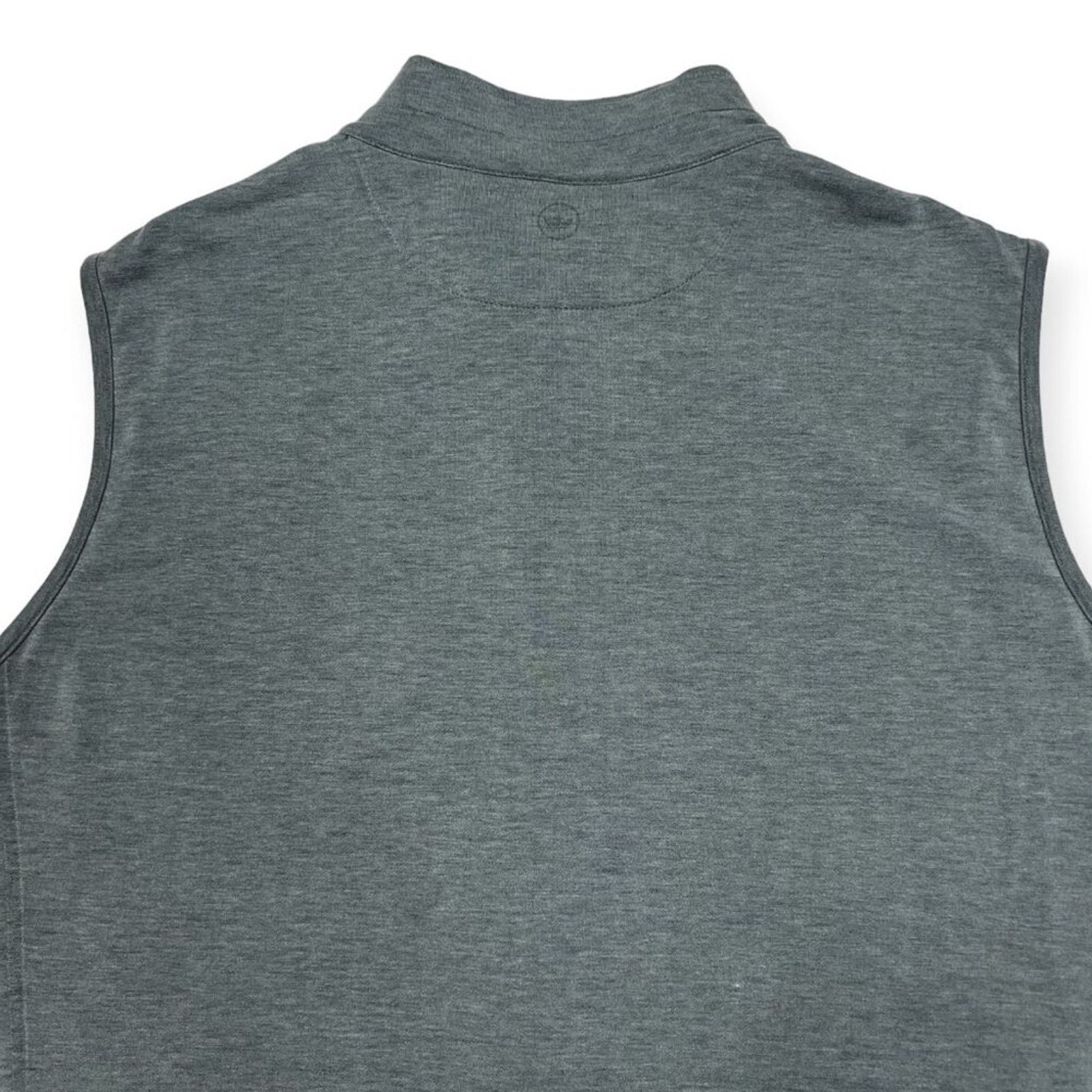 Peter Millar Peter Millar Golf Vest Gray XL Full Zip Fleece Size US XL / EU 56 / 4 - 8 Thumbnail