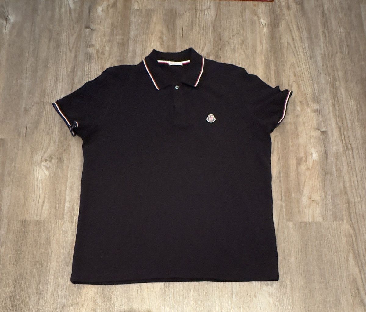 image of Moncler Polo in Navy, Men's (Size 2XL)