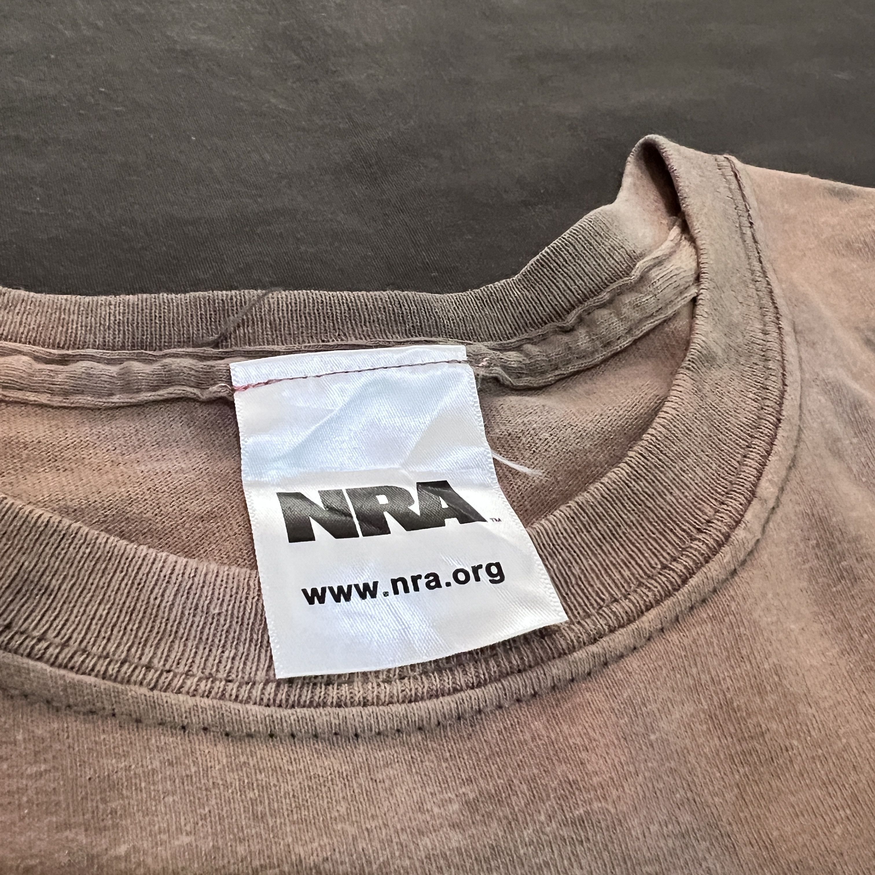 Vintage Vintage Y2K NRA Protect Your Right Promo Tee XL Gun Size US XL / EU 56 / 4 - 3 Thumbnail