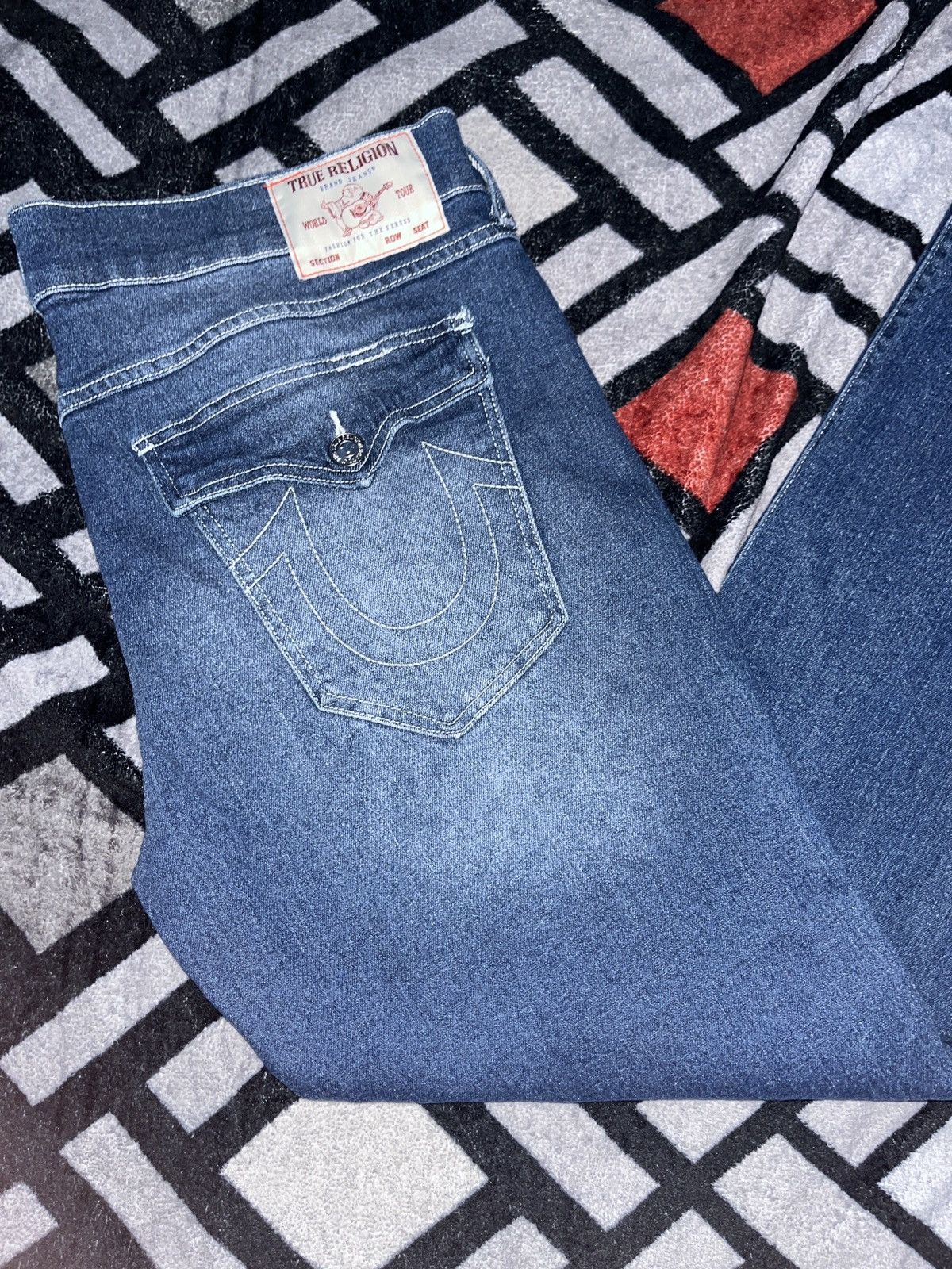 True Religion True Religion Ricky Jeans Size US 38 / EU 54 - 1 Thumbnail