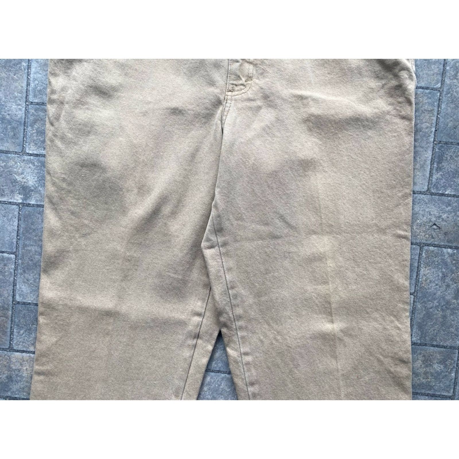 Roper VINTAGE Roper Jeanswear Jeans Pants Women’s 17/18 Made In USA Beige Womens Jeanswear Pants 17/18 Beige VTG Size 38" / US 16 / IT 52 - 3 Thumbnail