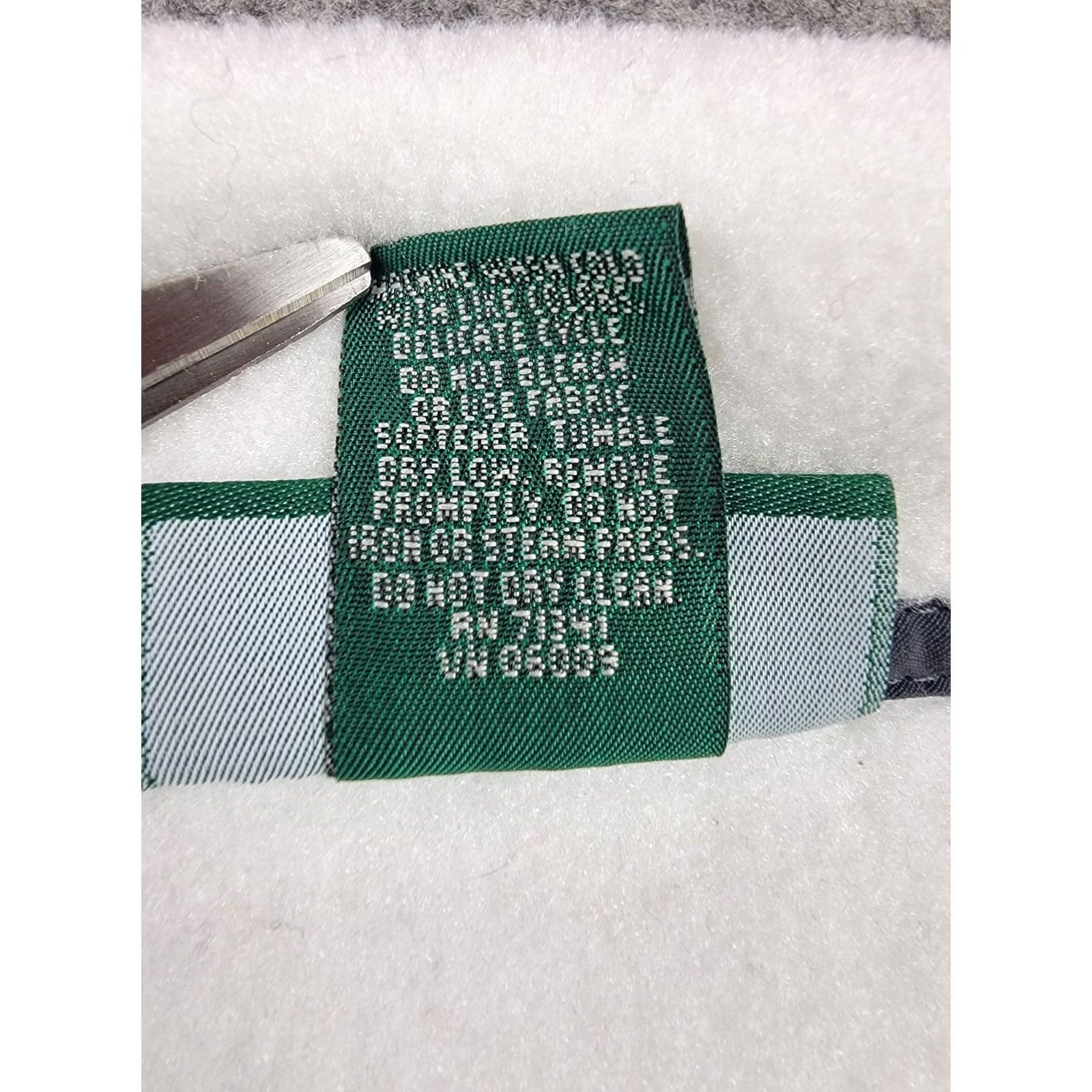 Vintage VINTAGE? No — LL Bean Fleece Pullover Womens Large White Snap Mock Neck Pockets Half Snap Size L / US 10 / IT 46 - 5 Thumbnail