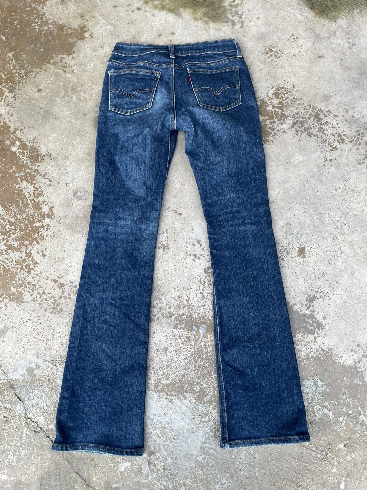 Levi's Vintage Levis Flared Jeans Size 27" / US 4 / IT 40 - 2 Thumbnail
