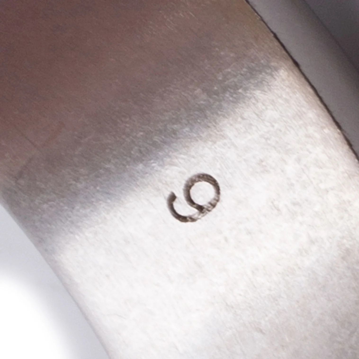 Maison Margiela Embossed Sterling Silver Gold Ring Size 24 Size ONE SIZE - 9 Thumbnail