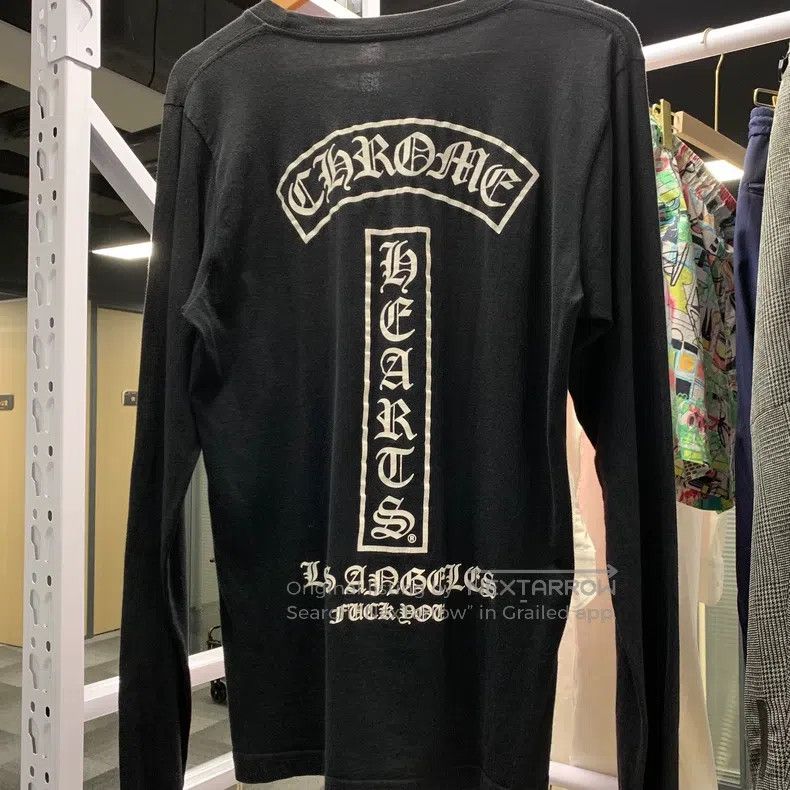 Chrome Hearts CHROME HEARTS Size S Black horseshoe long sleeves Size US S / EU 44-46 / 1 - 3 Thumbnail