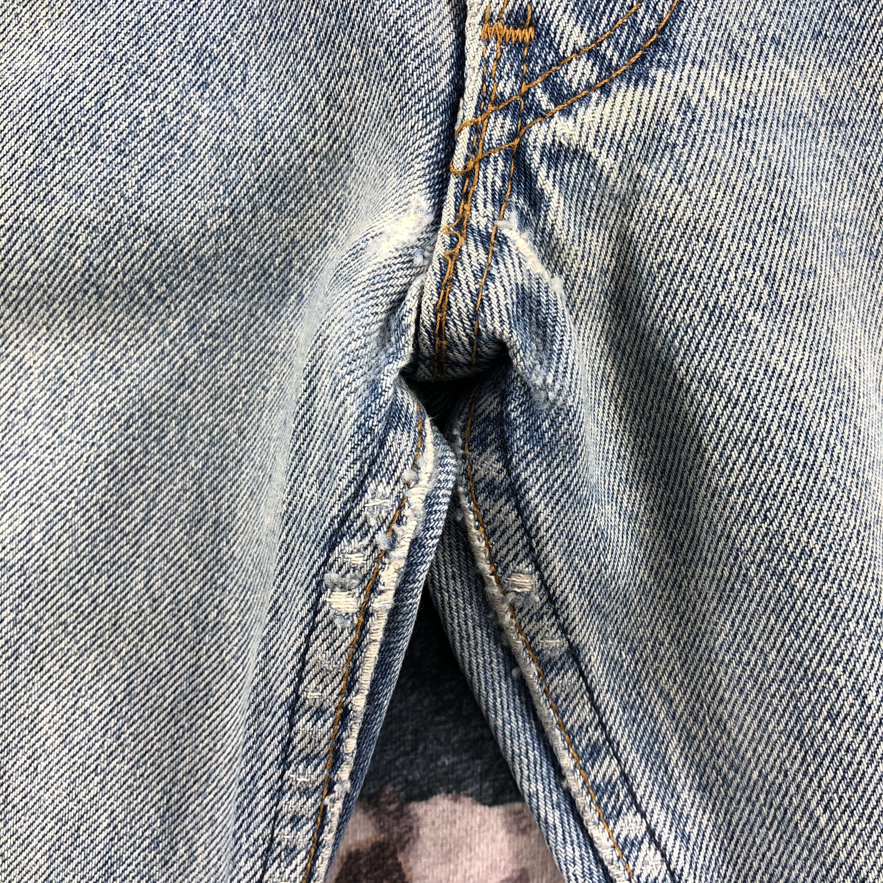 Levi's Vintage 90s Light Wash Levis 501 Jeans-JM2117 Size US 29 - 10 Thumbnail
