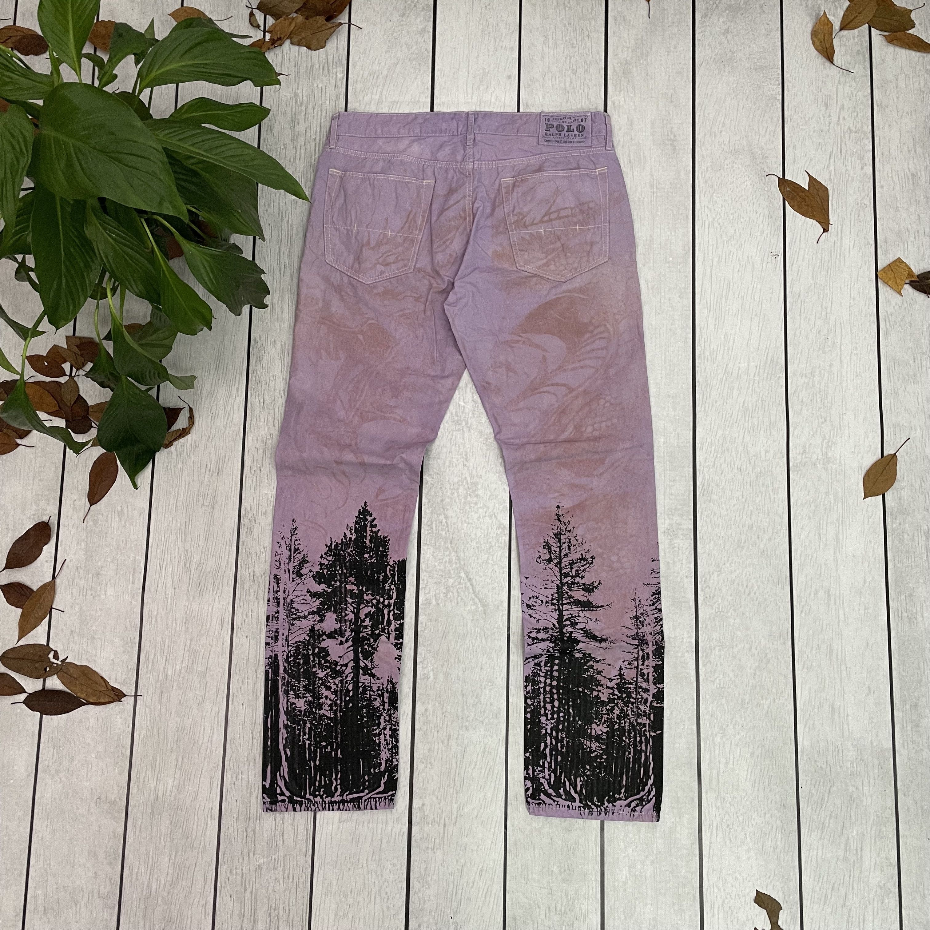 Polo Ralph Lauren Custom Polo Ralph Lauren 1 of 1 Mystery forest Dragon Size US 34 / EU 50 - 18 Thumbnail