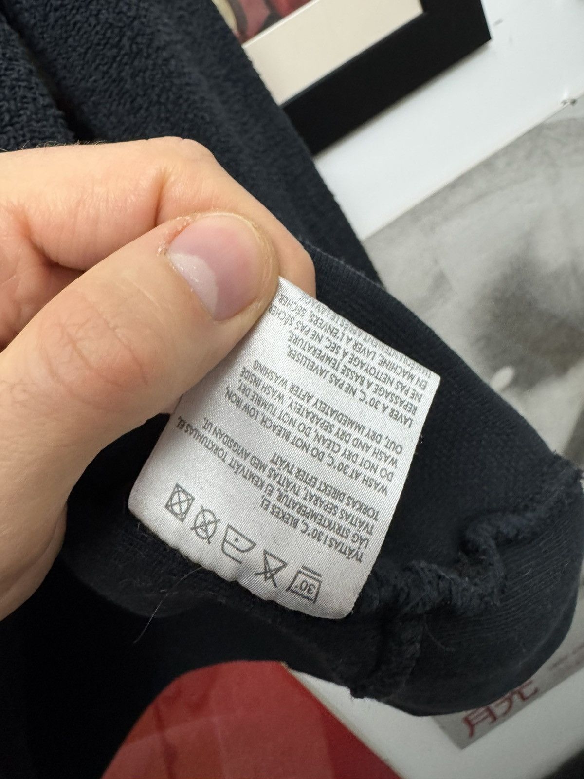 Acne Studios AW12 Acne Studios College Terry Black Crewneck Sweatshirt Size US M / EU 48-50 / 2 - 6 Thumbnail
