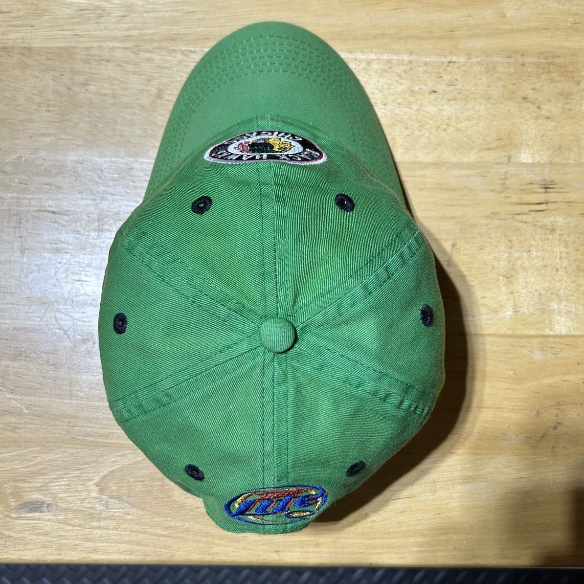 NHL Chicago Blackhawks Miller Lite Hat Cap Kick10 Promo NHL Size ONE SIZE - 6 Thumbnail