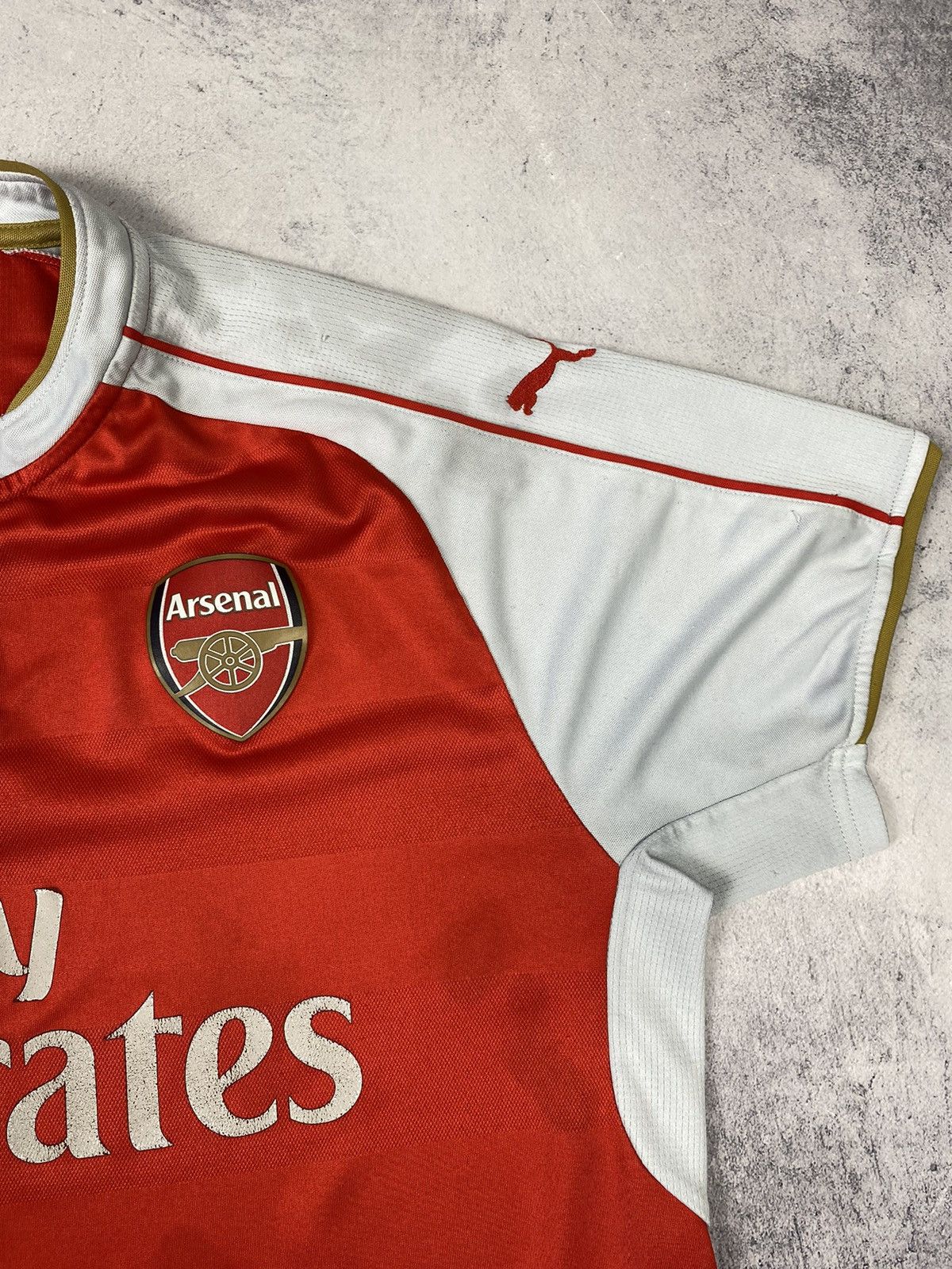 Puma ARSENAL PUMA 2015/2016 FOOTBALL SOCCER HOME JERSEY Size US M / EU 48-50 / 2 - 8 Thumbnail