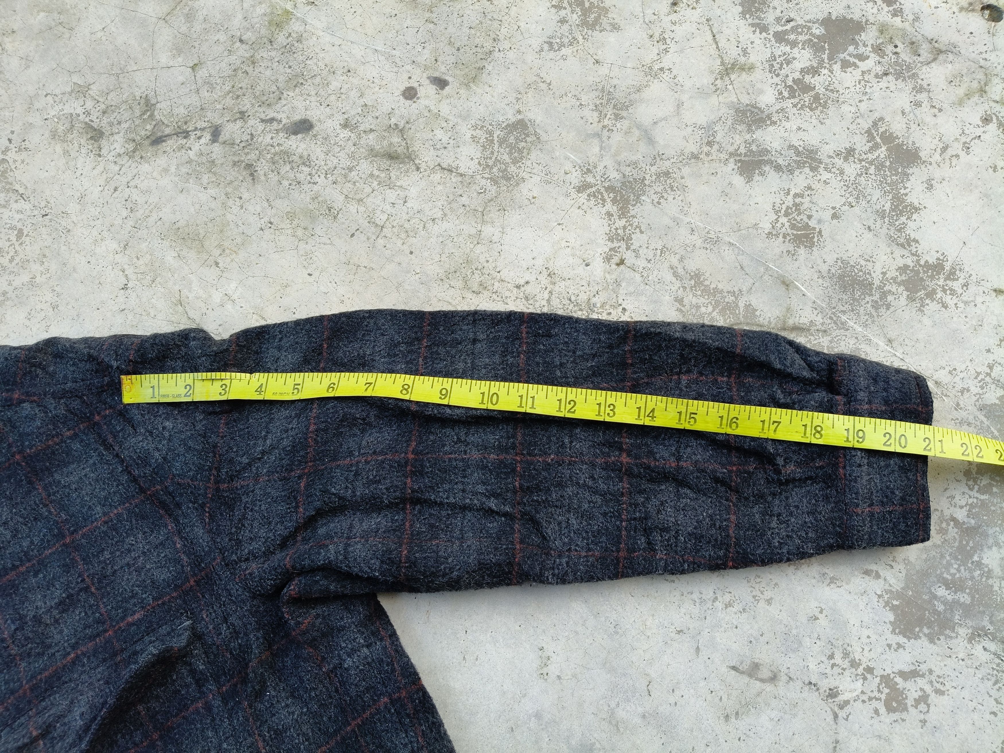 Japanese Brand Vintage Crocodile Wool Button Jacket Size US M / EU 48-50 / 2 - 17 Thumbnail