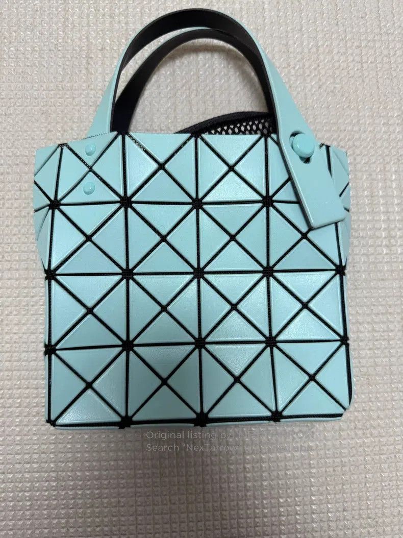 Issey Miyake Mint Green Tote Bag