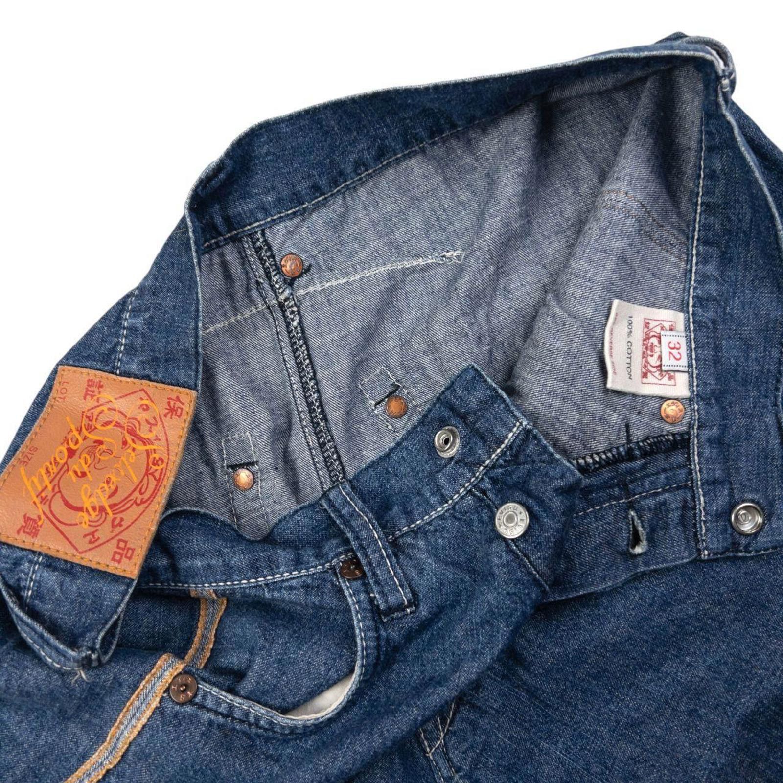 Evisu Vintage Evisu Double Gull Exposed Selvidge Denim Jeans W31 Size US 32 / EU 48 - 6 Thumbnail
