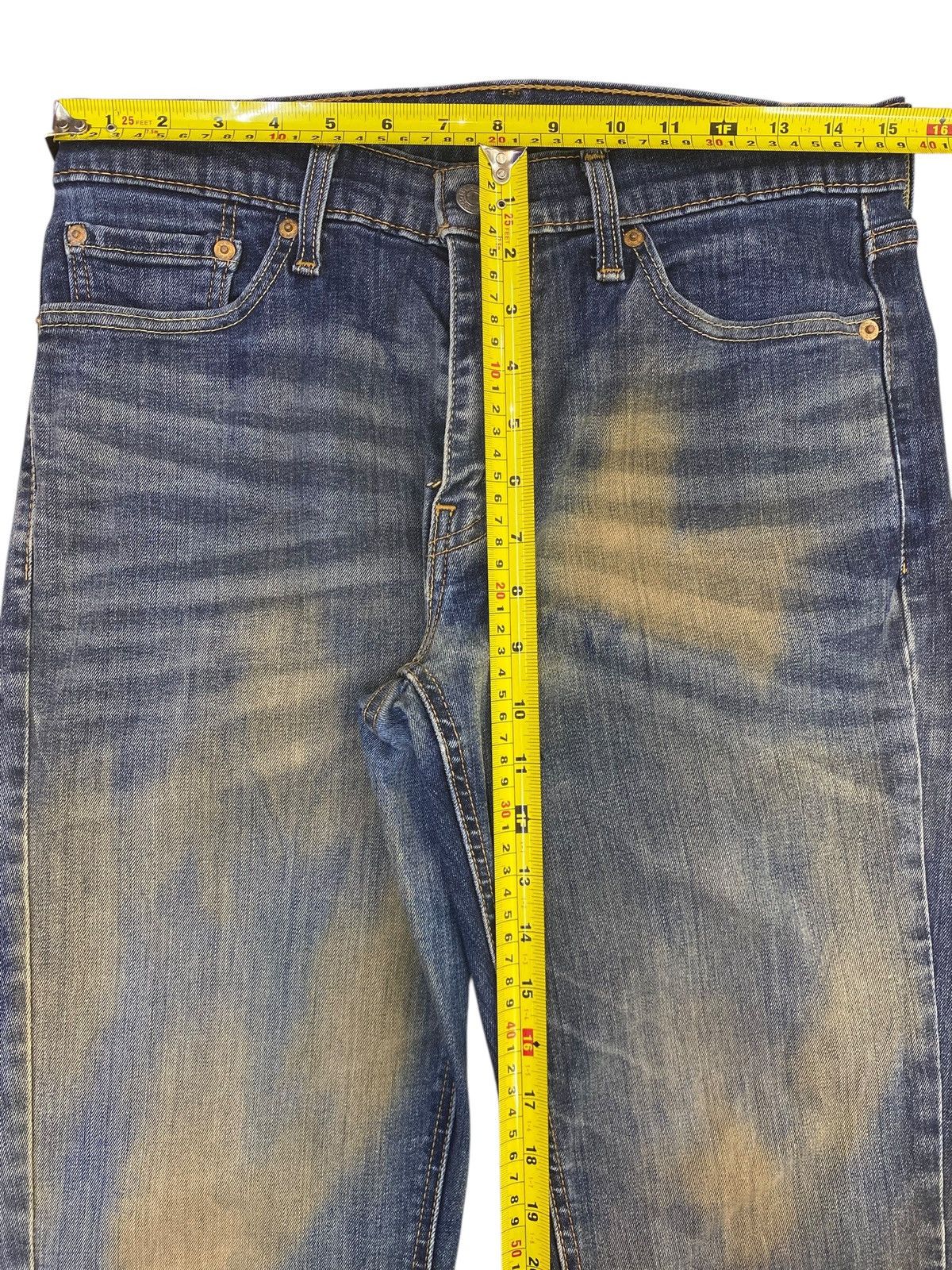 Levi's Levi’s Mud Wash Whiskered Style Straight Leg Jeans Size US 31 - 6 Thumbnail