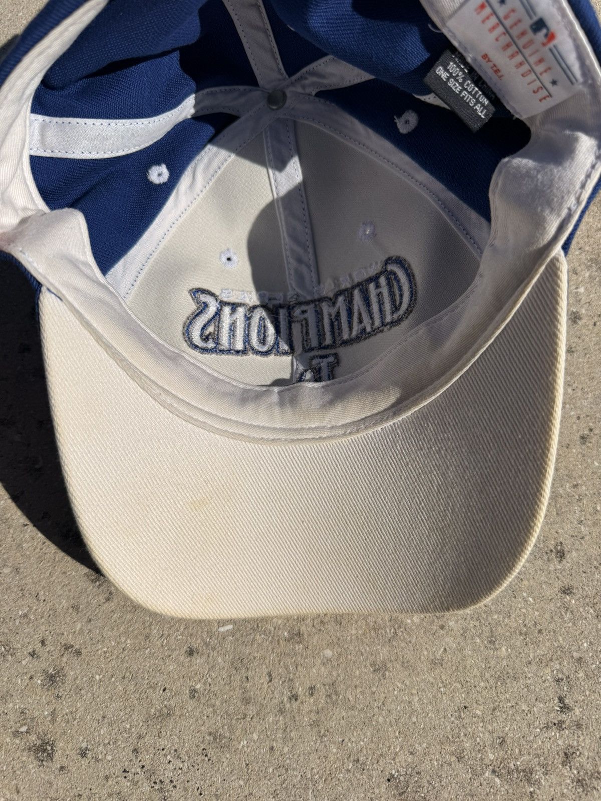 Vintage World Series LA Dodger Cap Size ONE SIZE - 5 Thumbnail