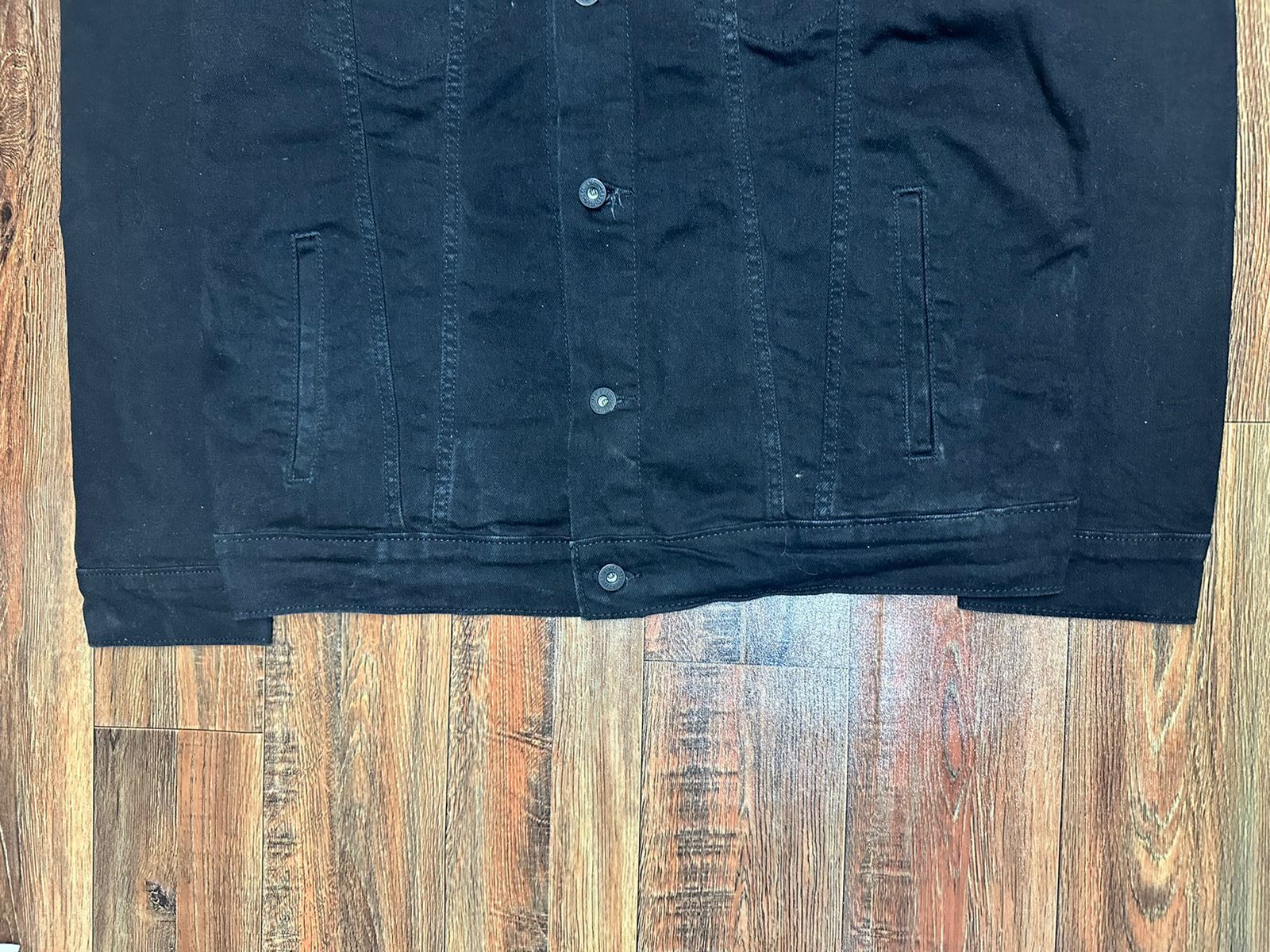 Levi's Levis denim jacket black Size US L / EU 52-54 / 3 - 3 Thumbnail