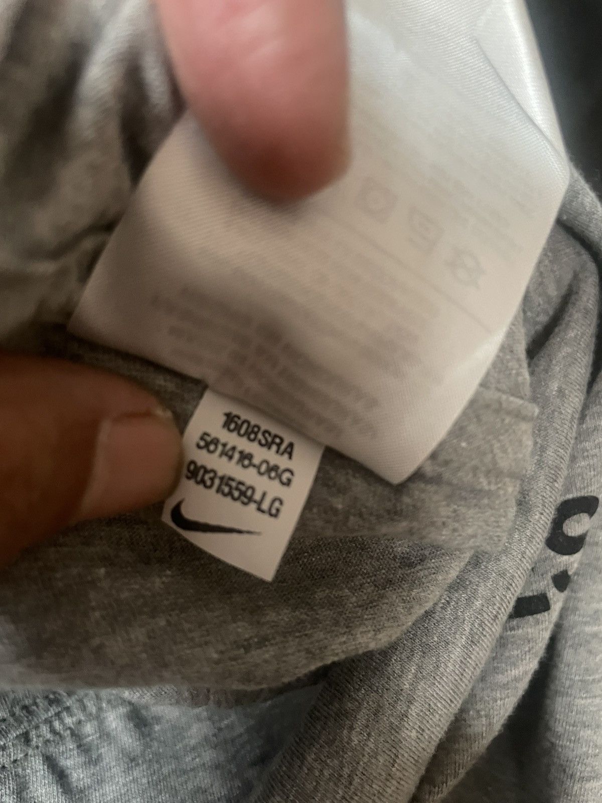 Nike × Off-White Nike x Off White “Presto” Heather Grey Tee Size US L / EU 52-54 / 3 - 10 Thumbnail