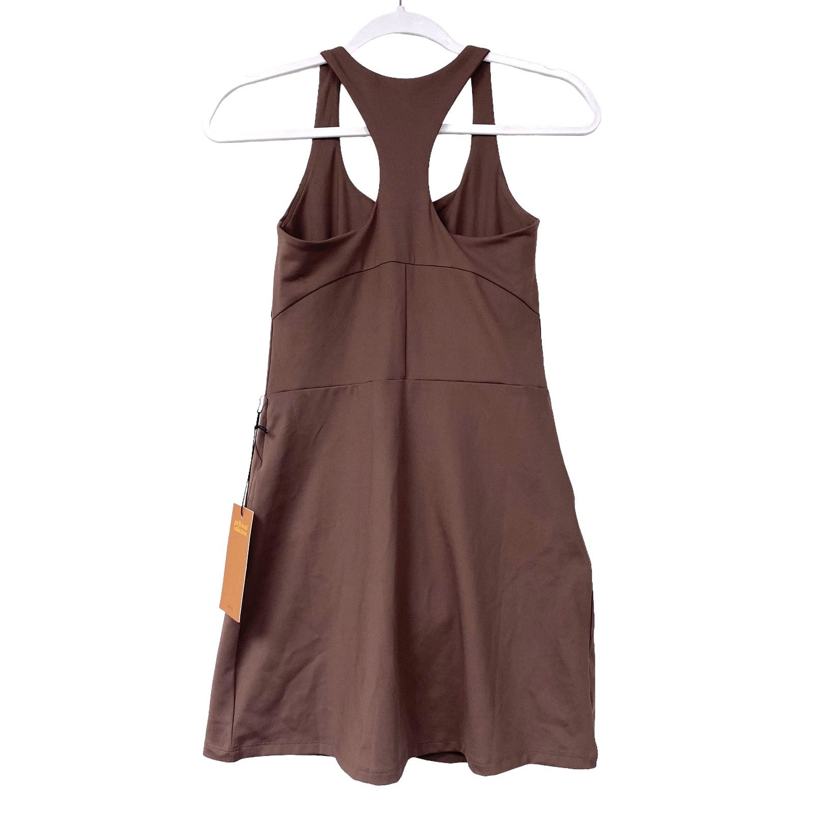 Girlfriend Collective Girlfriend Collective Brown Paloma Racerback Dress Size S / US 4 / IT 40 - 8 Thumbnail