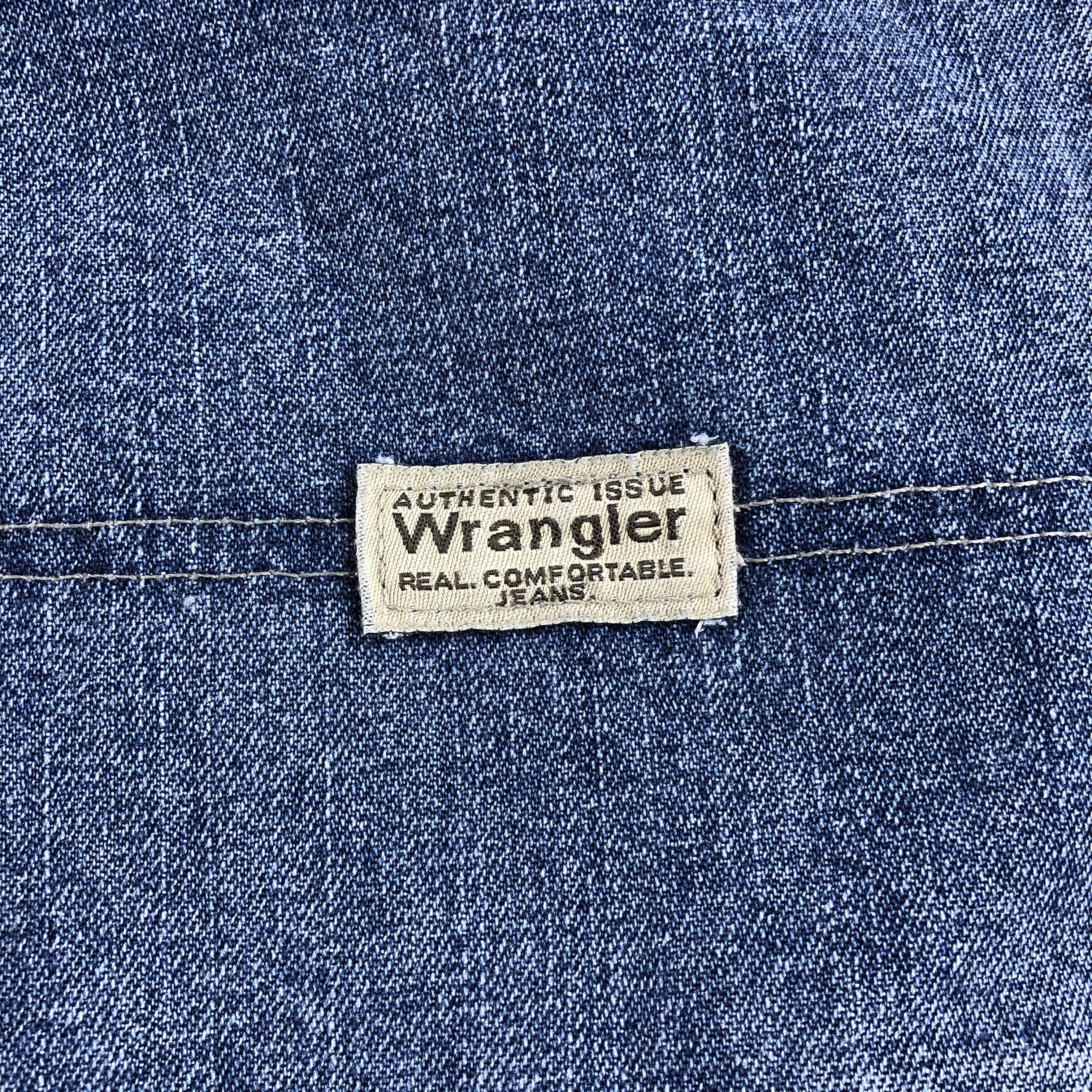 Vintage Vintage Blue Wash Wrangler Jeans-J2255 Size US 39 - 5 Thumbnail