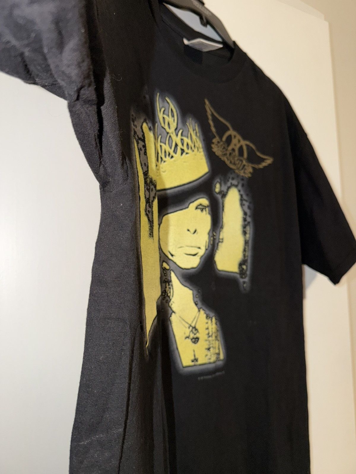 Vintage 1997 Aerosmith Nine Lives Tour T-Shirt Size XL