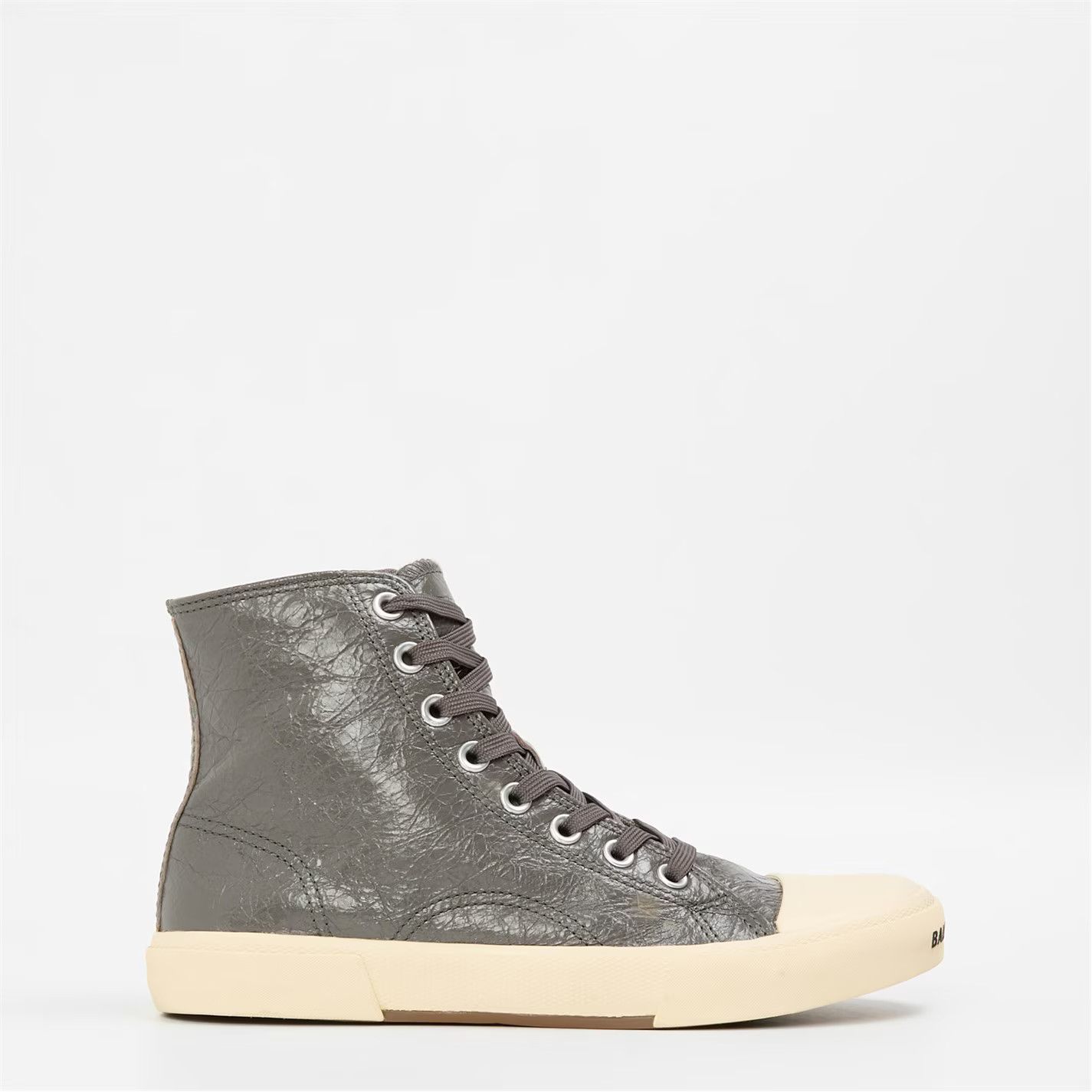 Balenciaga o1g2r1mq0226 Paris High-Top Sneakers In Dark Grey Size US 10 / EU 43 - 1 Thumbnail
