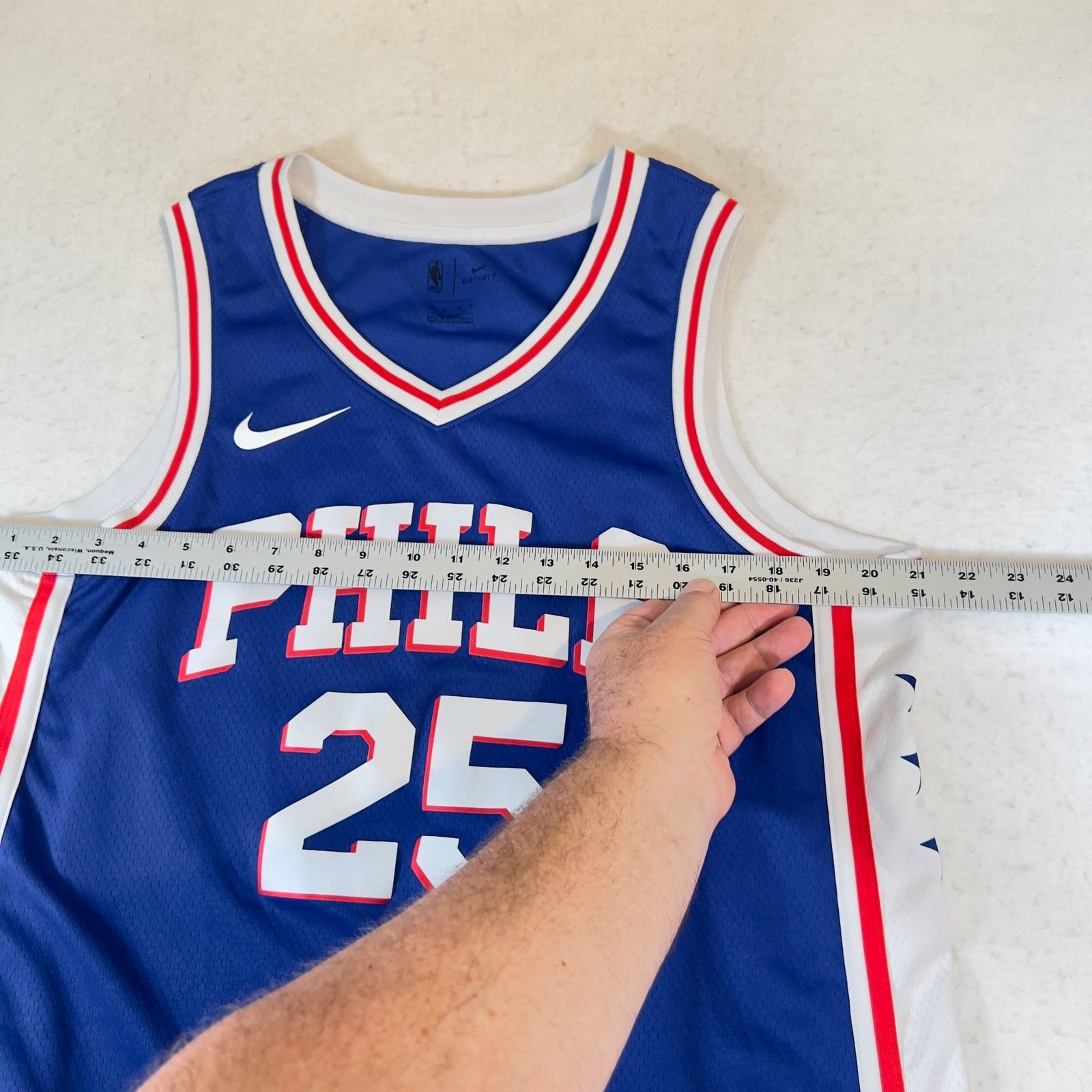 NBA Philadelphia 76rs 25 Simmons NBA Nike Connect Dri-Fit Tank Size US L / EU 52-54 / 3 - 6 Thumbnail