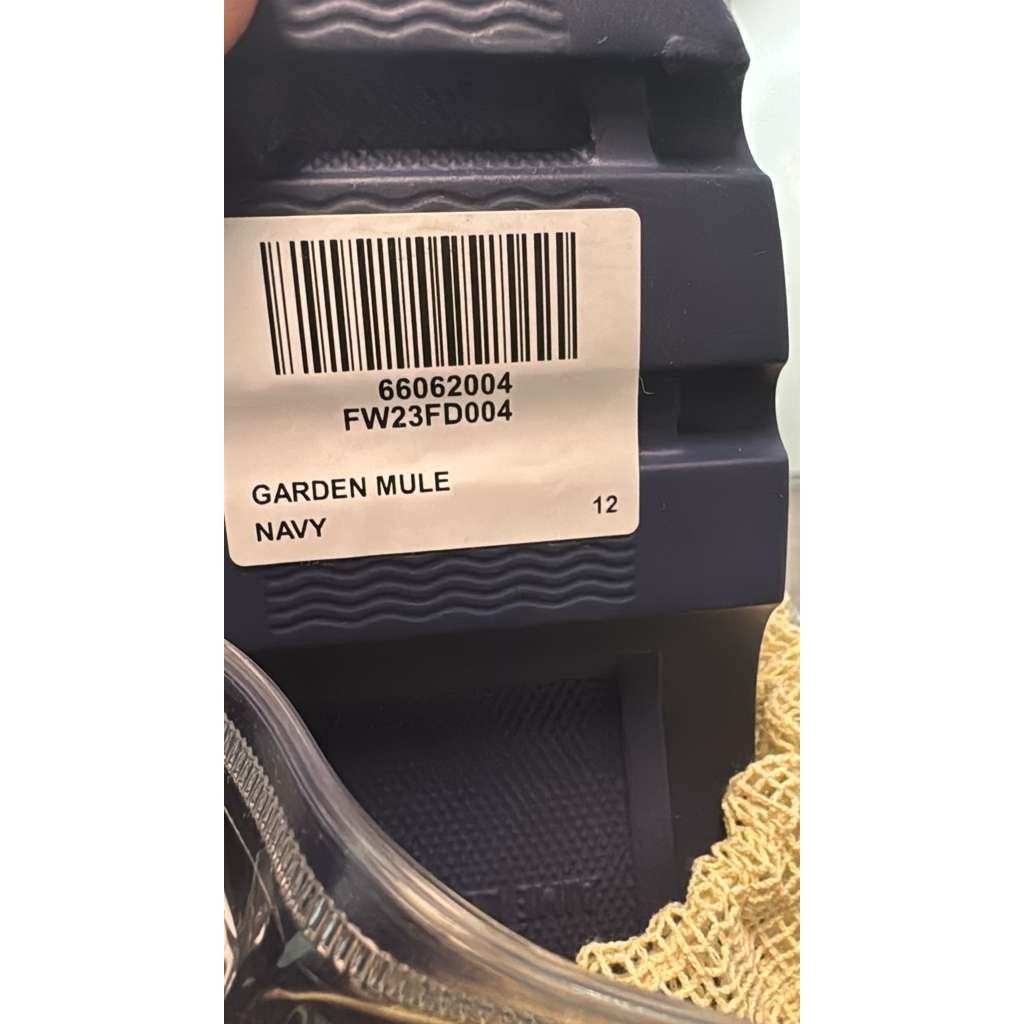 Aime Leon Dore o1rshd1 Q:2 / Garden Mule Sandal Slipper in Navy Size US 12 / EU 45 - 22 Thumbnail