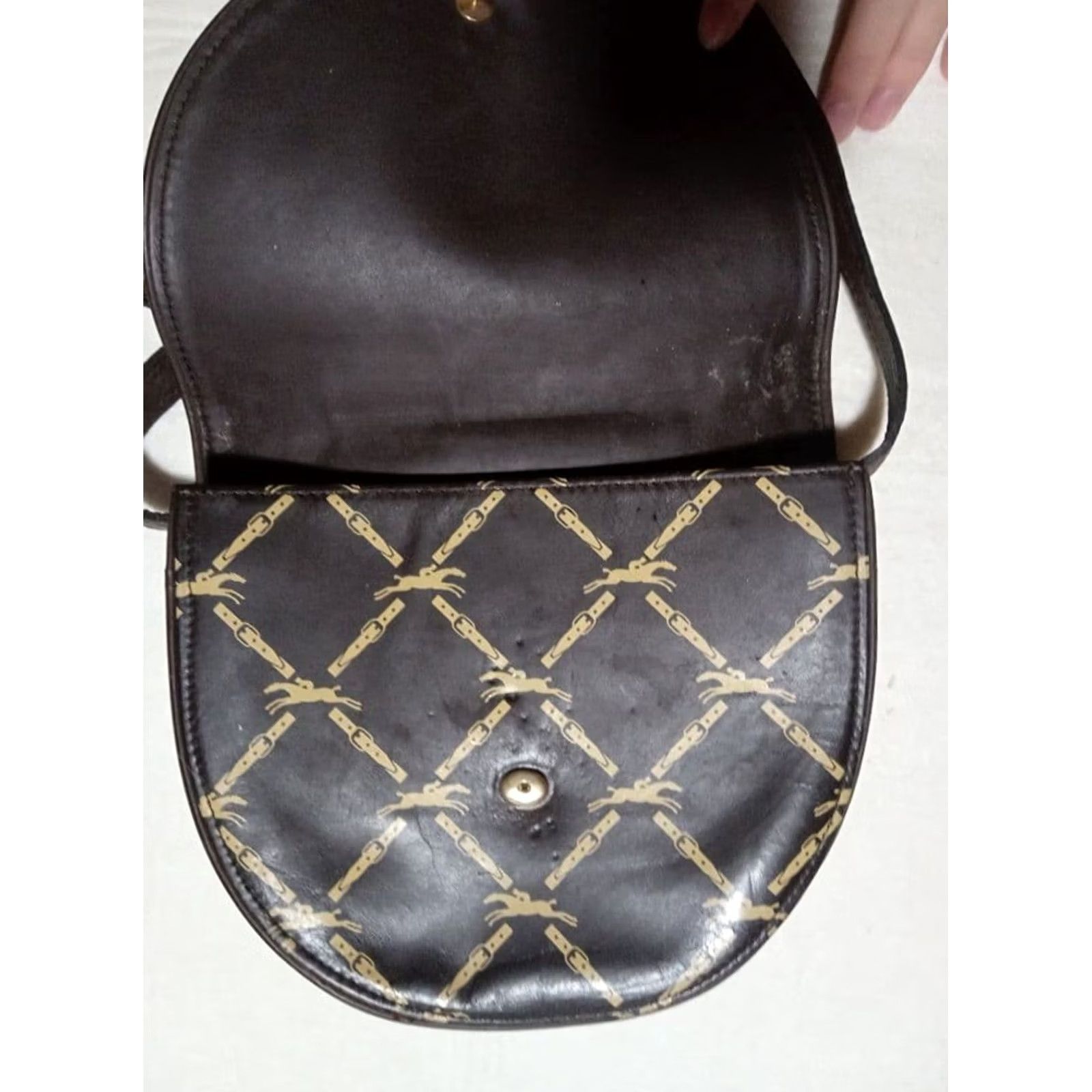 Longchamp Longchamp Shoulder Bag Medium Multicolor 90S Limited Edition Designer Bag Womens Size ONE SIZE - 4 Thumbnail