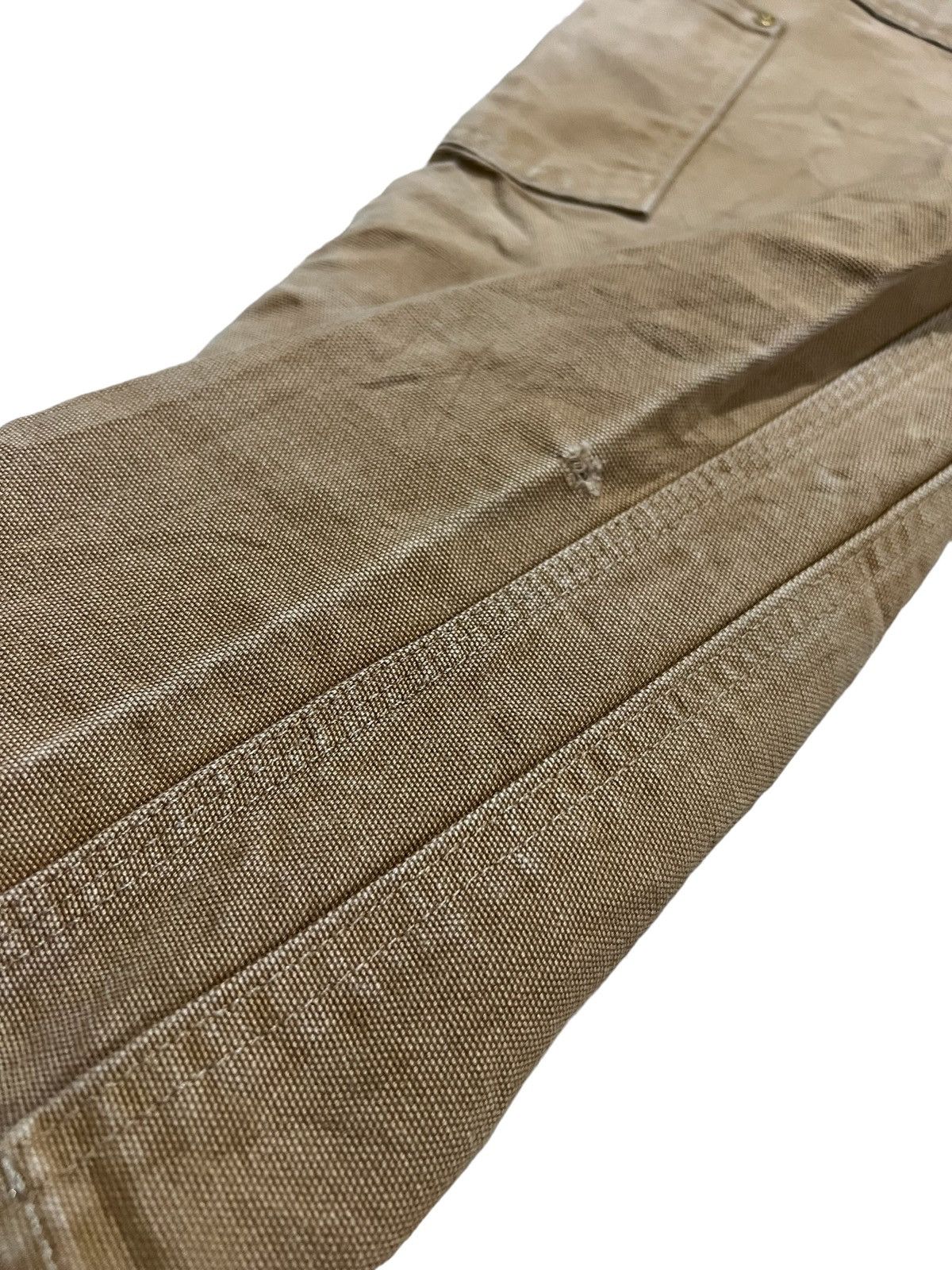 Carhartt 1990s OG Carhartt Double Knee Baggy Duck Cotton Denim Pants Size US 30 / EU 46 - 11 Thumbnail