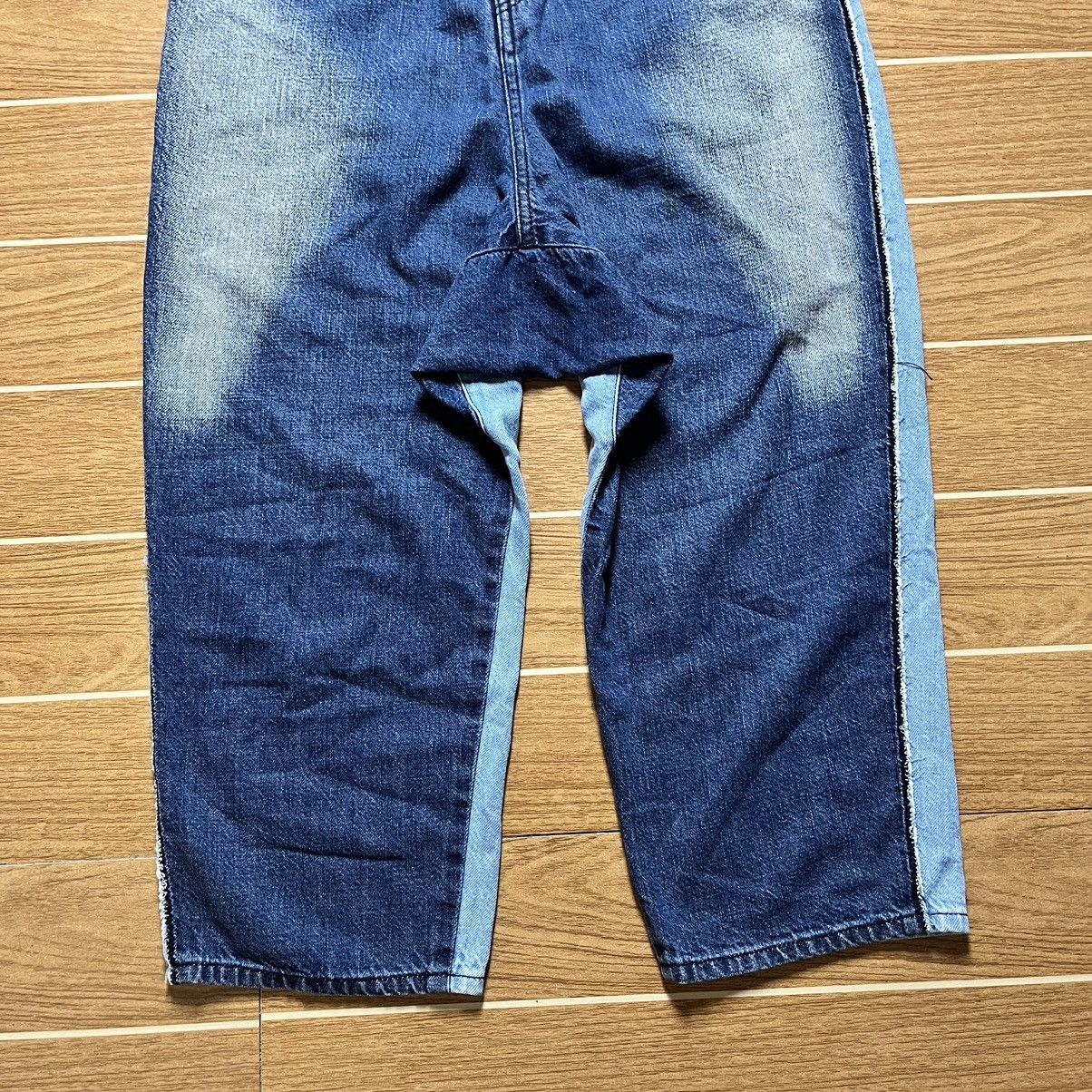 Y's Y's by Yohji Yamamoto Drop Crotch Denim Jeans Size US 29 - 3 Thumbnail