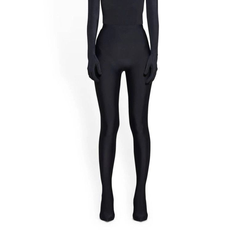 Balenciaga o1bcso1str1124 Knife Pantaleggings in Black Size 26" / US 2 / IT 38 - 6 Thumbnail