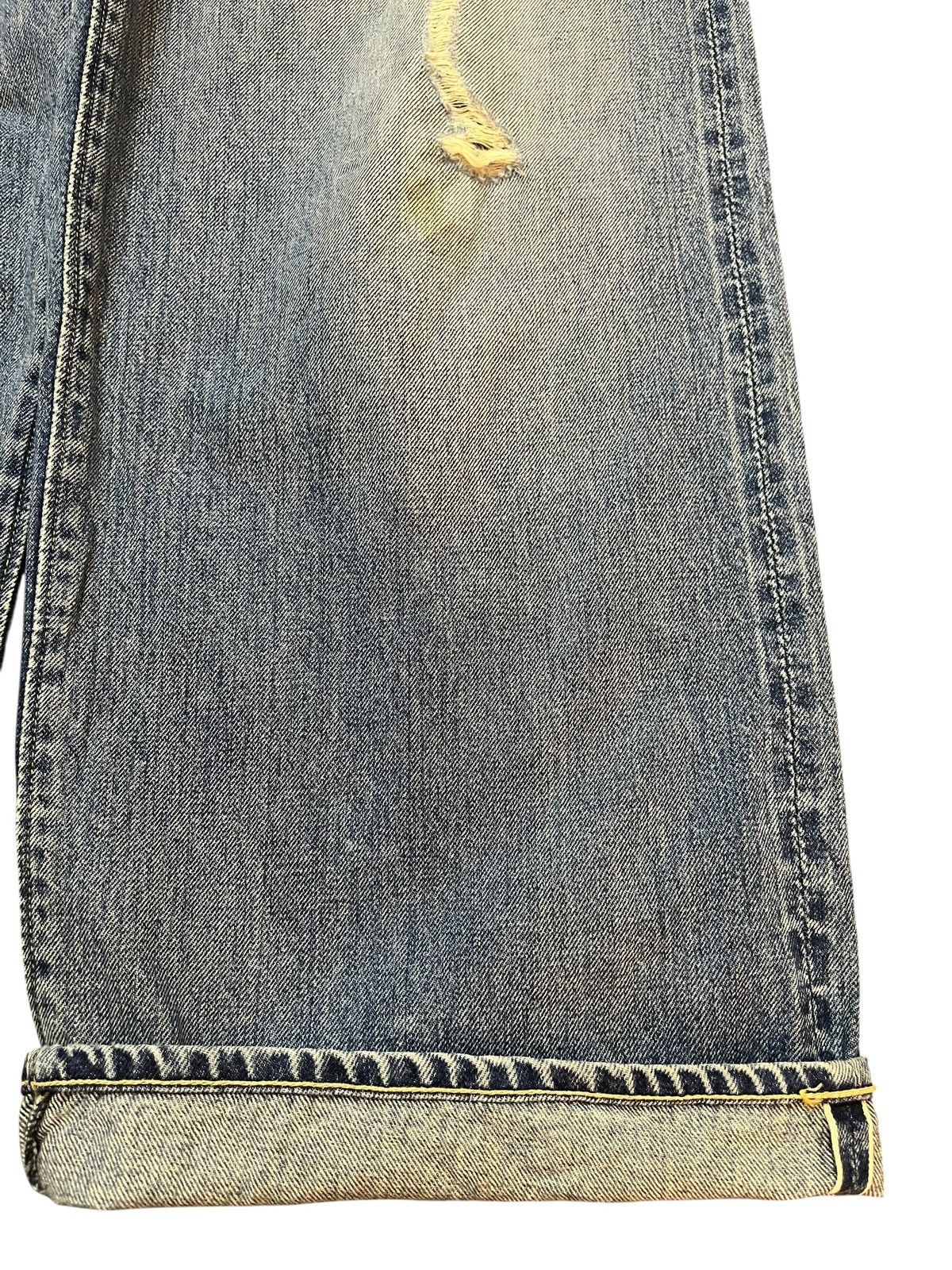 Johnbull Vintage Attick By JohnBull Baggy Wide Leg Selvedge Denim Size US 32 / EU 48 - 5 Thumbnail