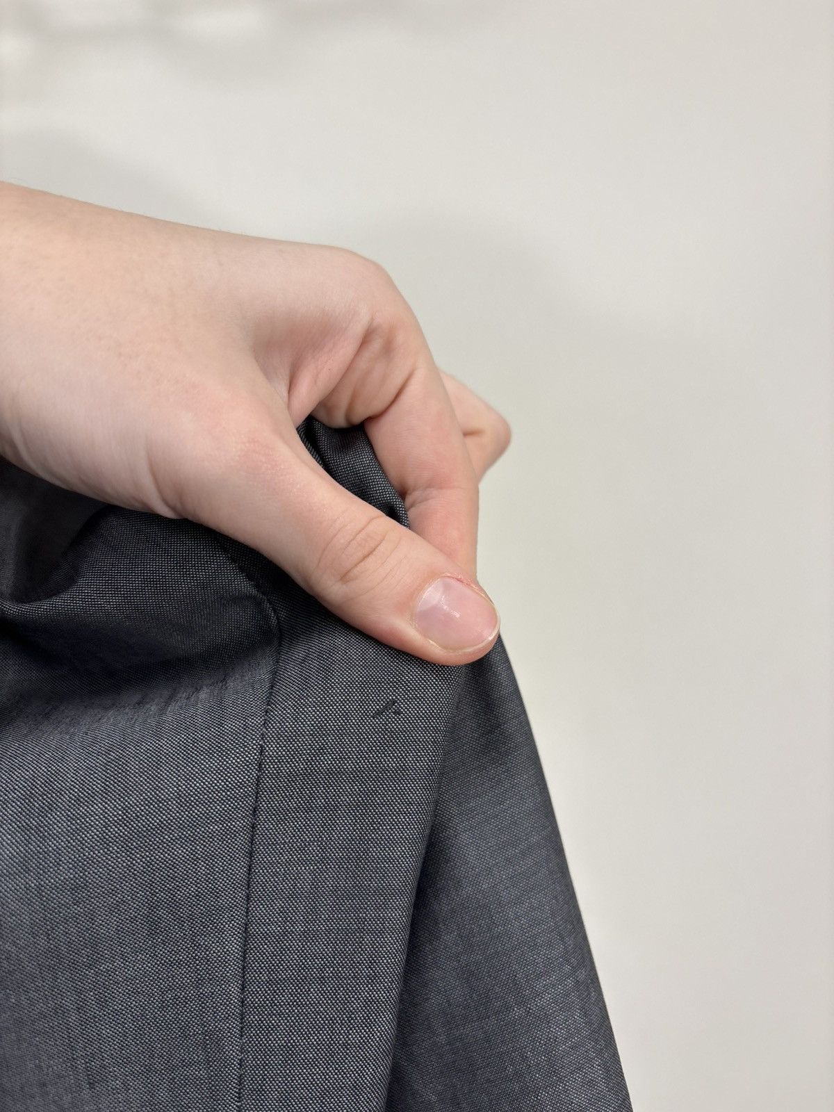 Ermenegildo Zegna Ermenegildo Zegna Soft Men’s 2-Piece Gray Wool Suit Size 42R - 16 Thumbnail