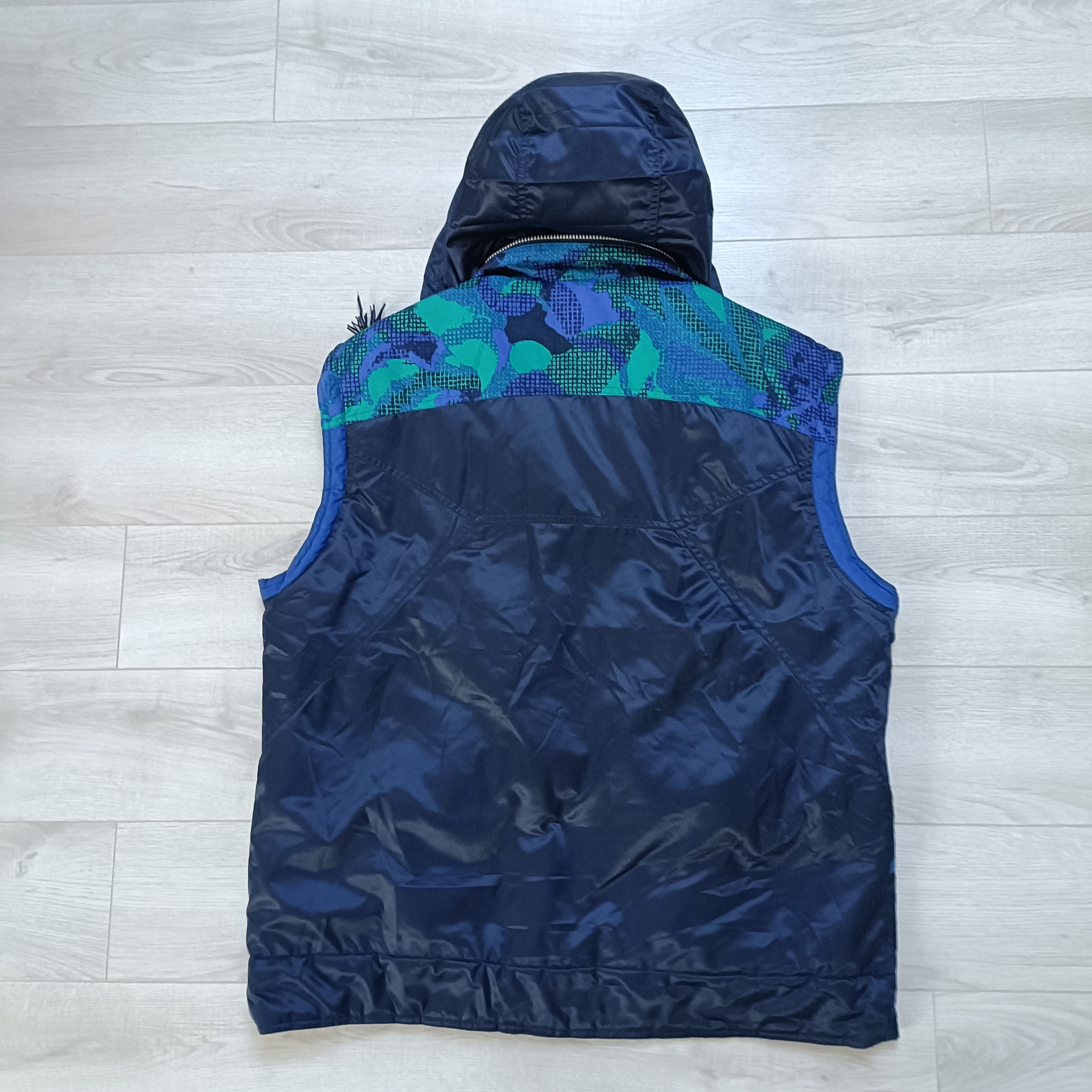 Fila × Vintage Men's Blue Full Zip Vest Gilet Ski Team Italia Italy ! Size US L / EU 52-54 / 3 - 3 Thumbnail